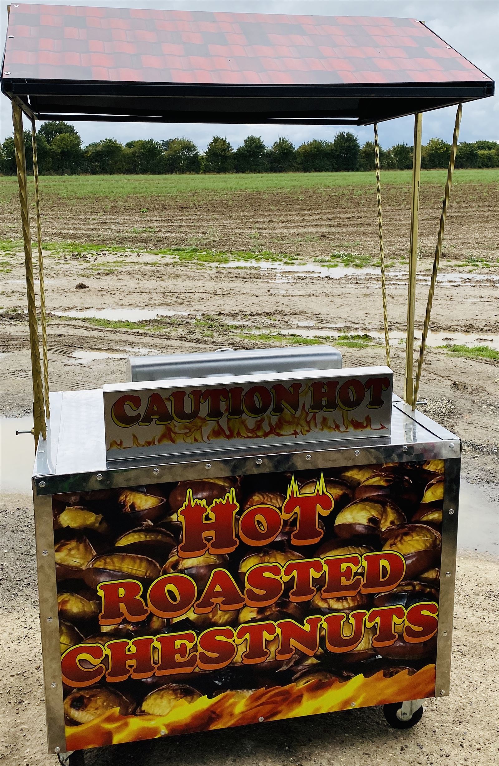 Hot Roasted Chestnut Stall Hire in London, Essex, Suffolk