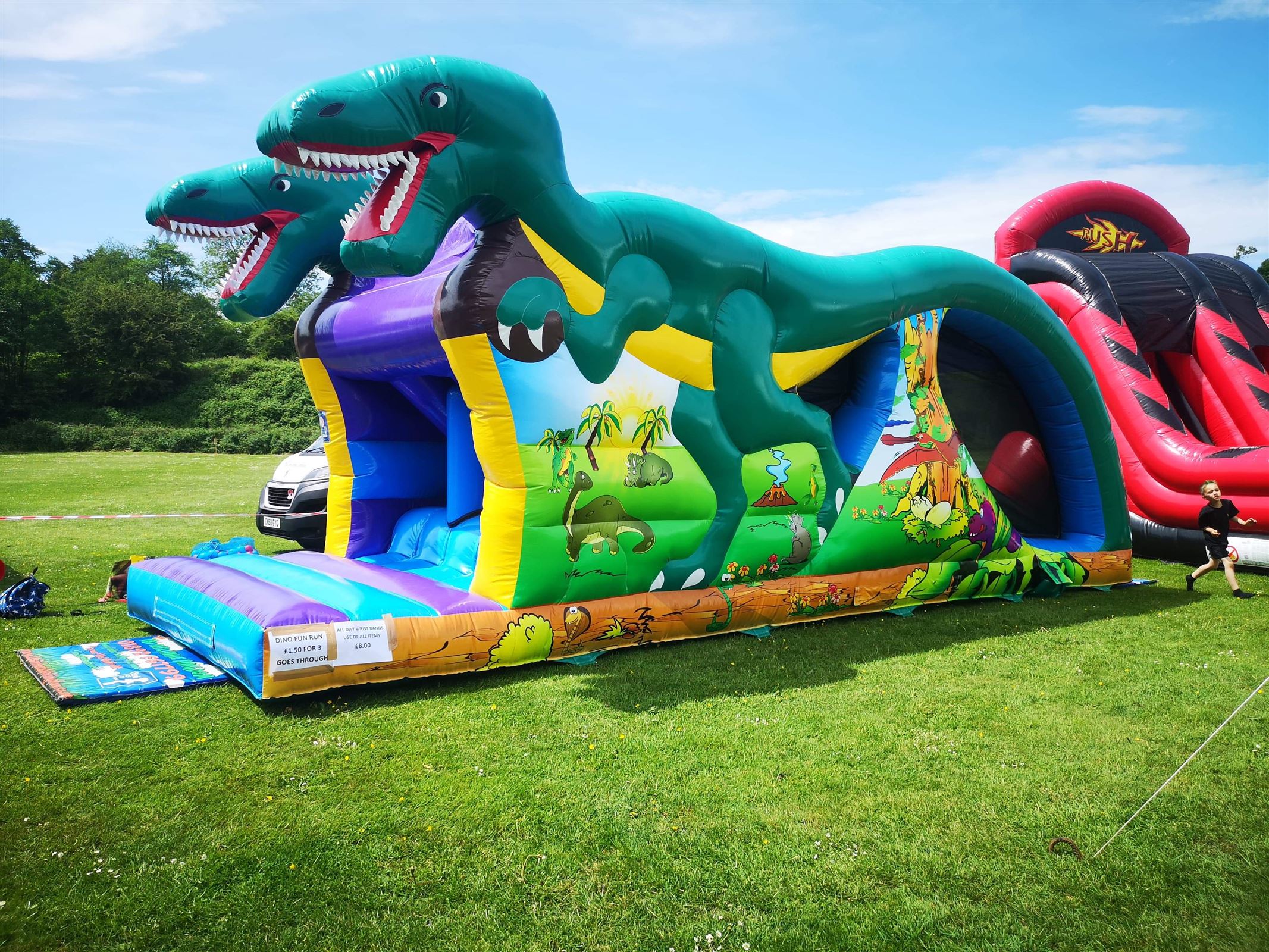 bouncy dinosaur