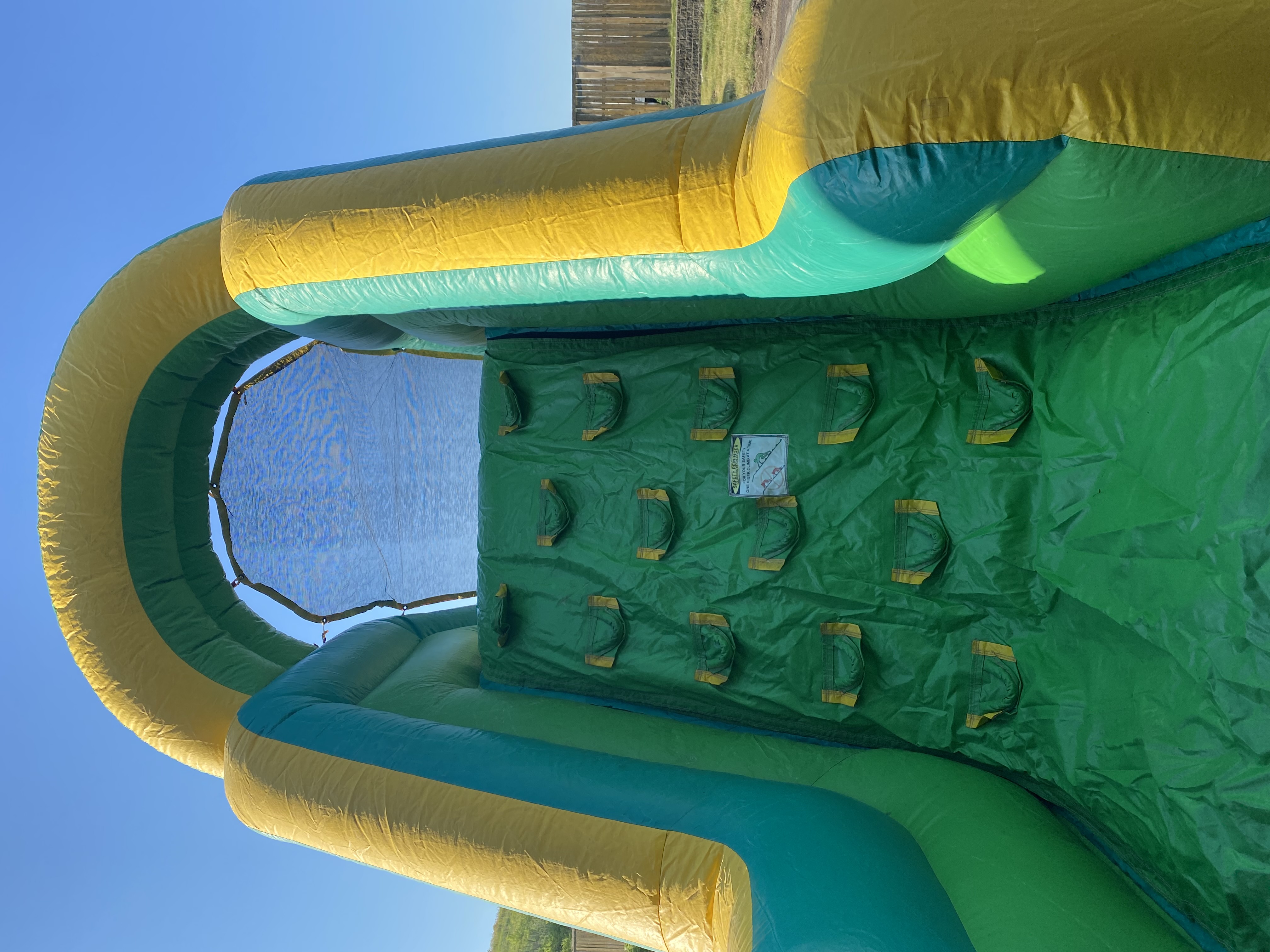12 Foot Palm Tree Waterslide with Pool Best Inflatable and Bounce