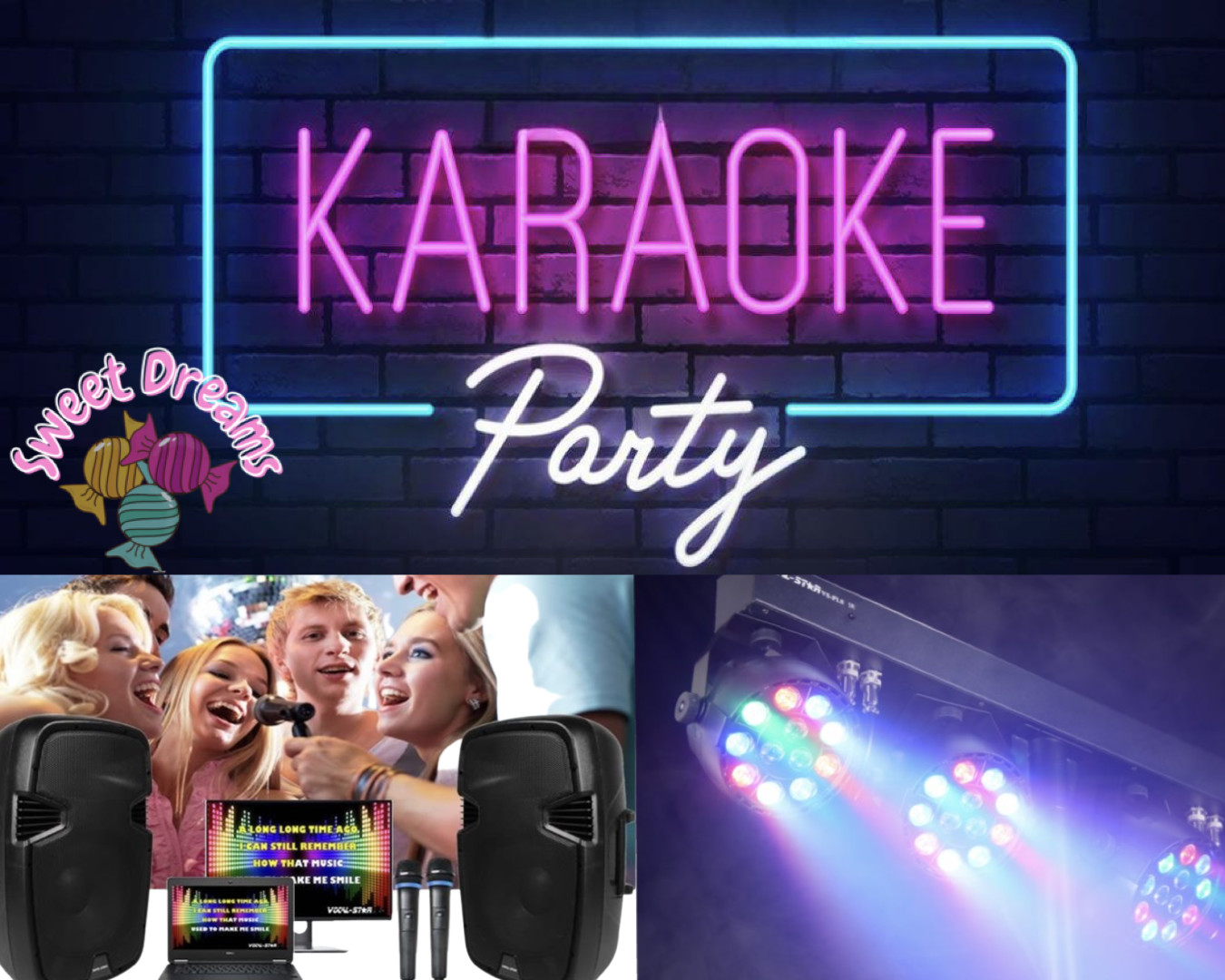 KARAOKE HIRE Best Hire service in London Kent Surrey Sweets Dreams