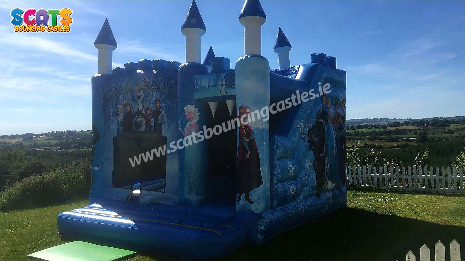 Frozen Combi Scats Bouncing Castles