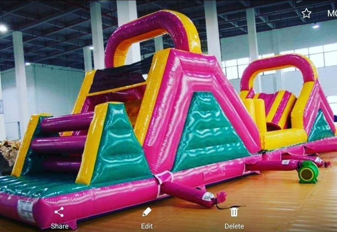 Obstacle Courses and Games Best Hire service in florida jumping 4 joy