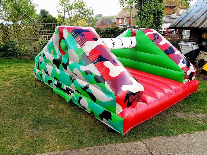 Inflatable Pillow Bash Bouncy Castle Hire in Canterbury, Chartham