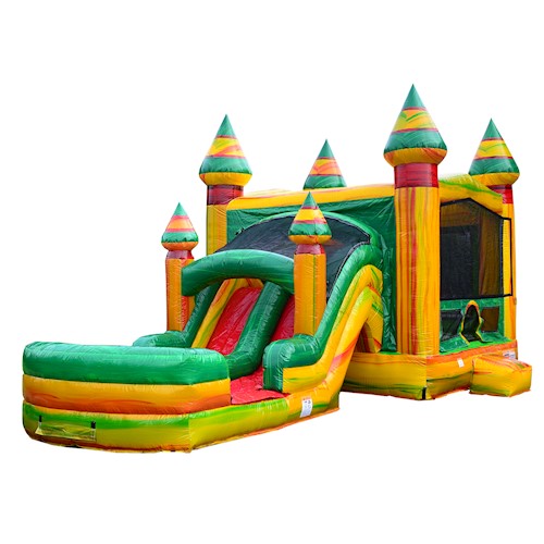 Wet Or Dry Bounce Houses with Slides Best Inflatable and Bounce House