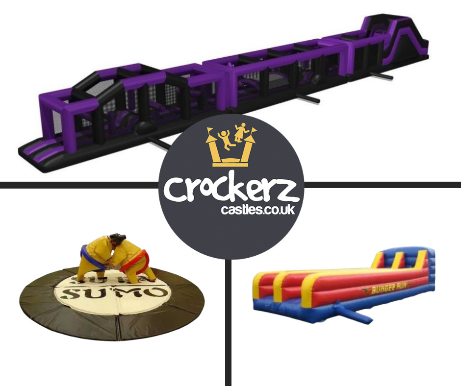 The 90ft Obstacle Challenge Package Best Bouncy Castle Hire, Event