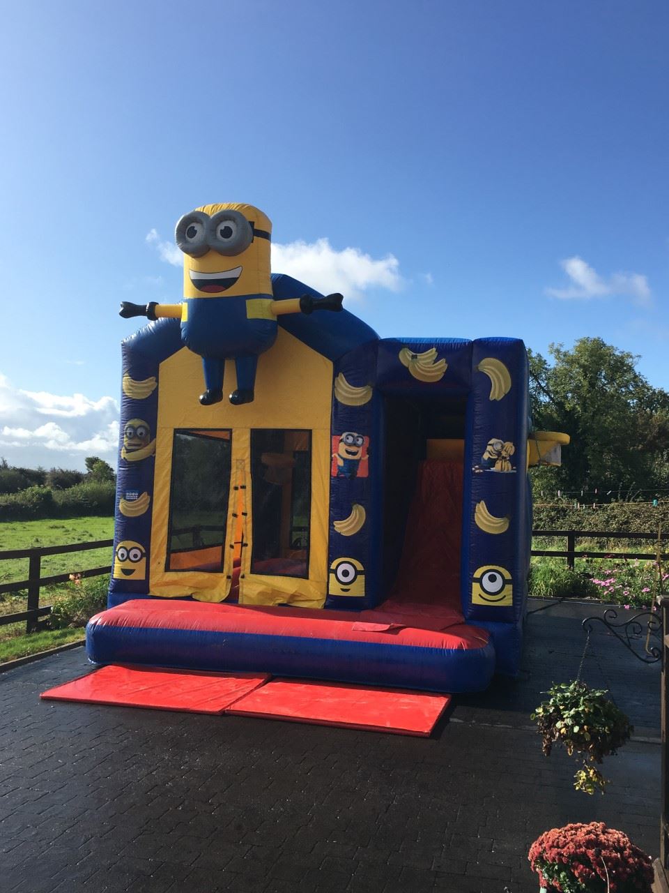 Minions Combi Castle Bouncy Castle Hire in Clonlara