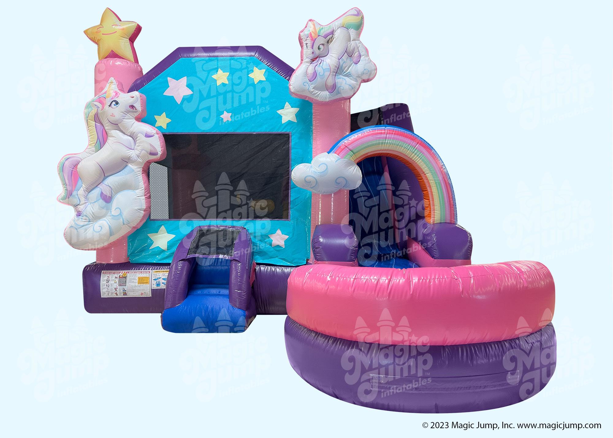 Ultimate Unicorn Combo Bounce House Rentals In KY Bullitt Bounce explore-exciting-activities-at-the-arena-trampoline-park