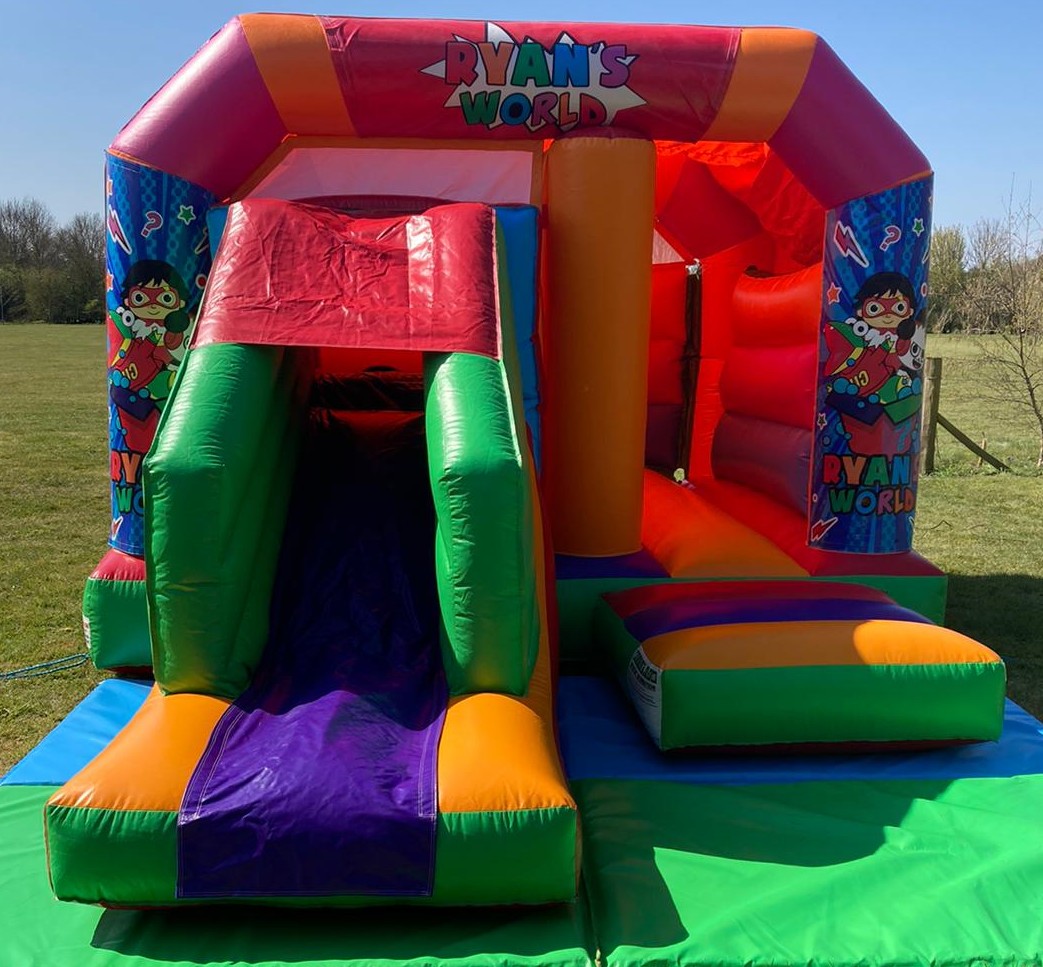 slide bouncy castle hire