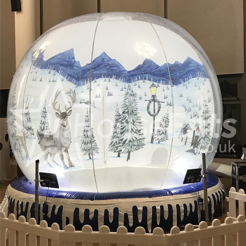 Snow Globe Experience Bouncy Castles & Inflatable Games in Swansea