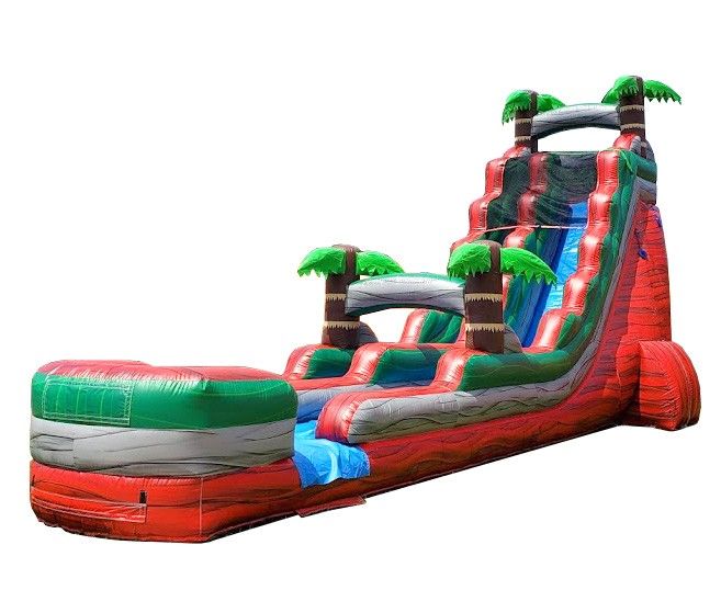 22' Tropic Thunder DRY Slide Inflatable Rentals in Montgomery and