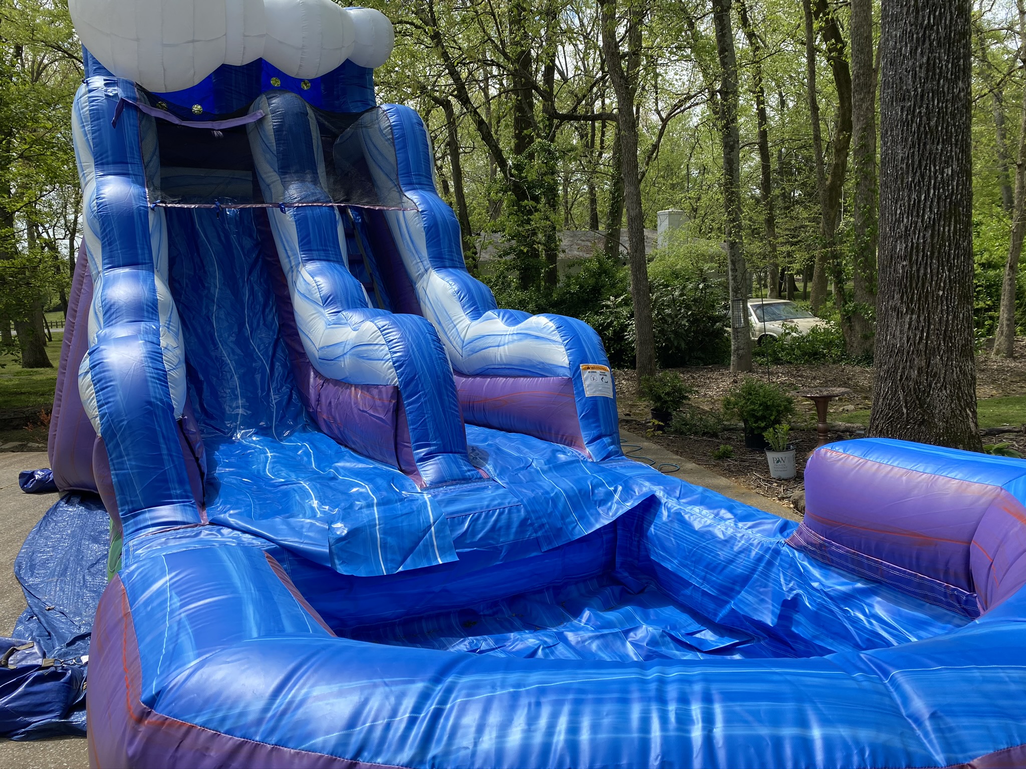 rental of water slides