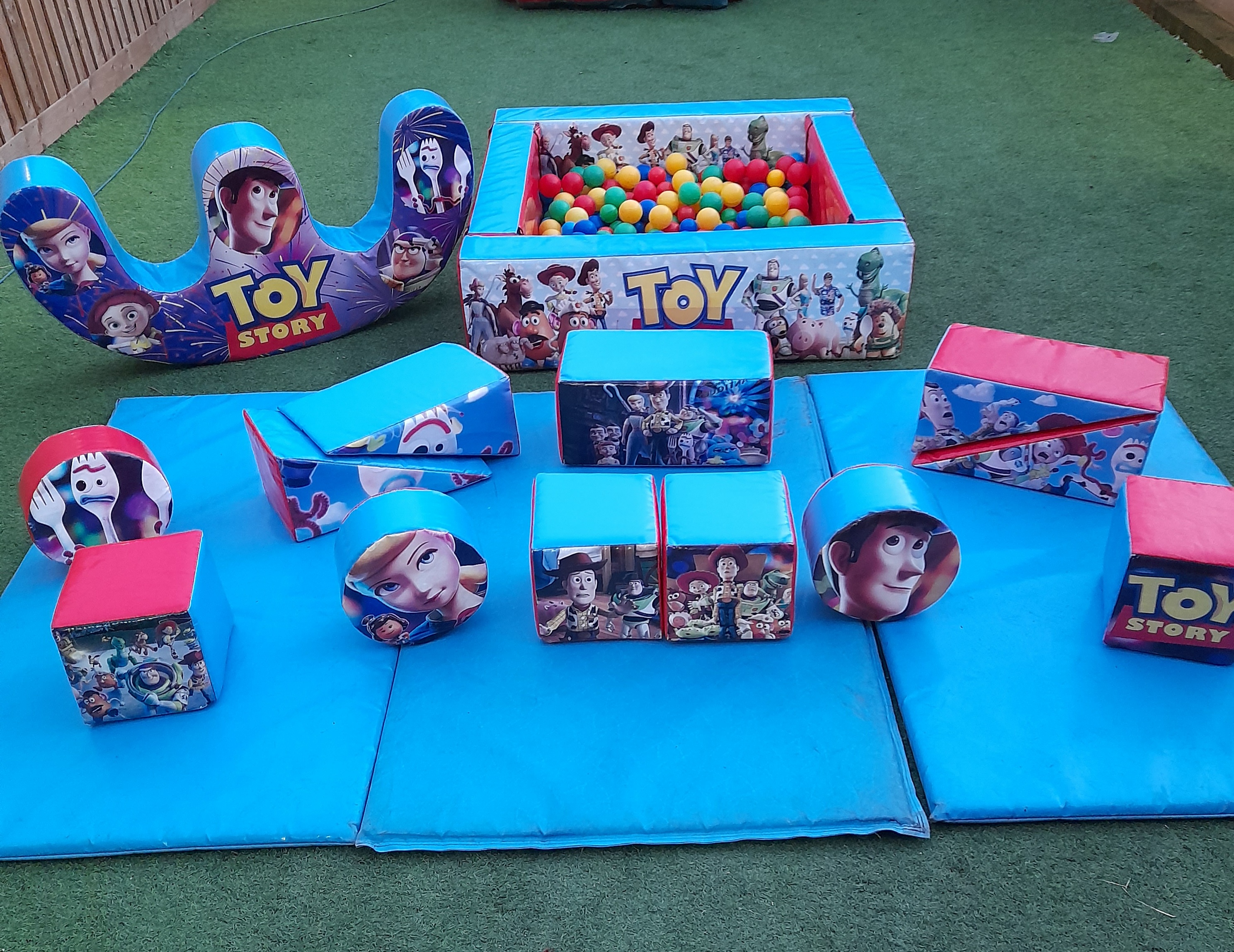 Toy Story Soft Play Bouncy Castle Hire in Liverpool
