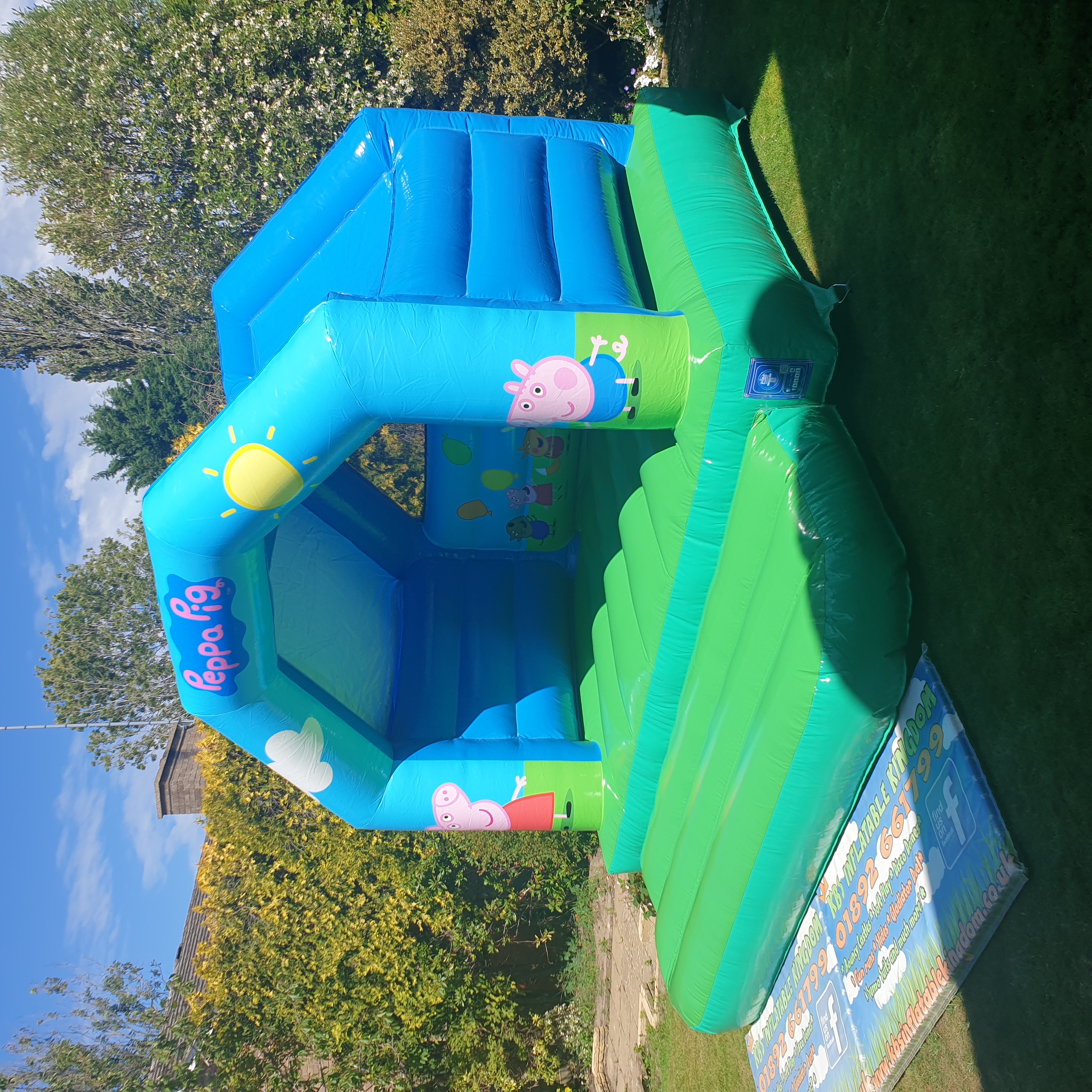 peppa pig bouncy castle hire