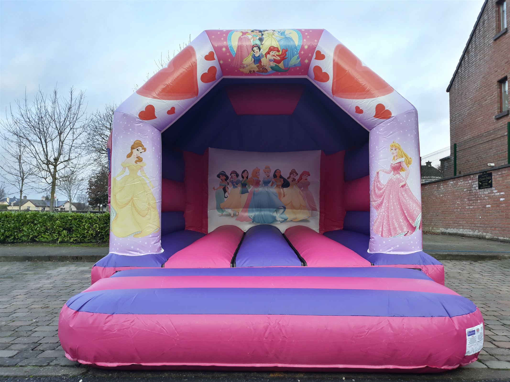 bouncy castle girls