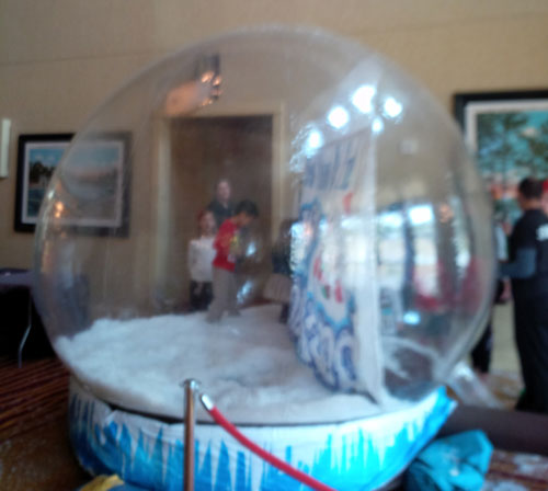 rent a snow globe