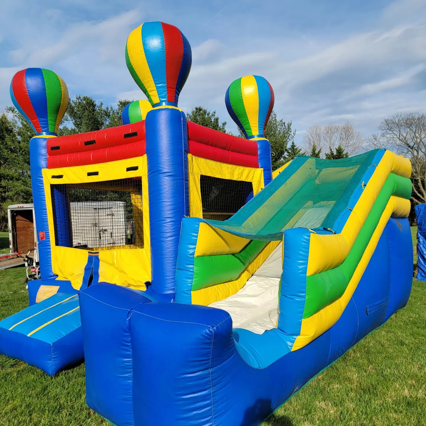 15x15 Balloon Bounce Combo Best Hire service in VA Jumping J's LLC