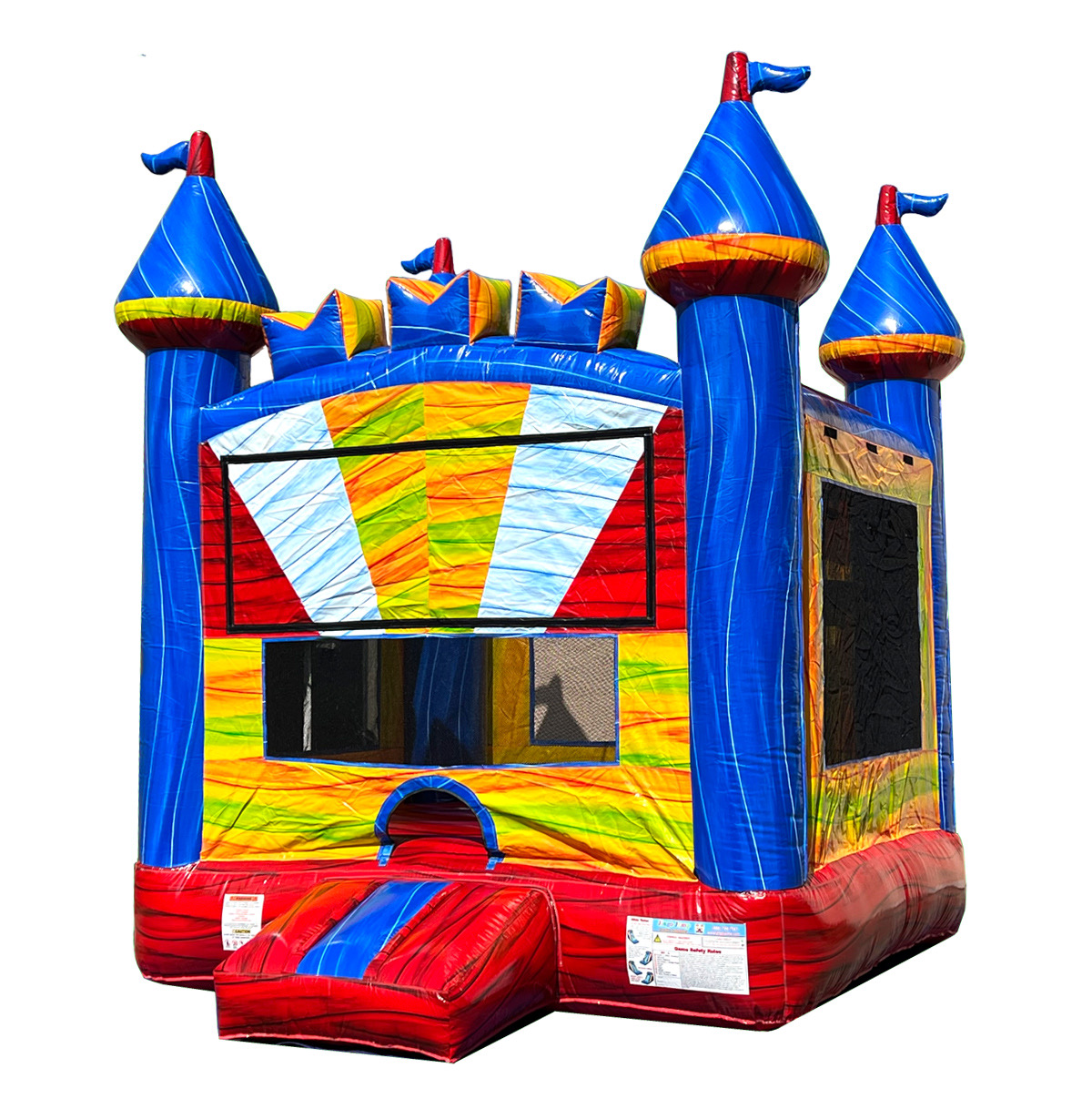 Bounce house rental delivered and set up in Little Compton