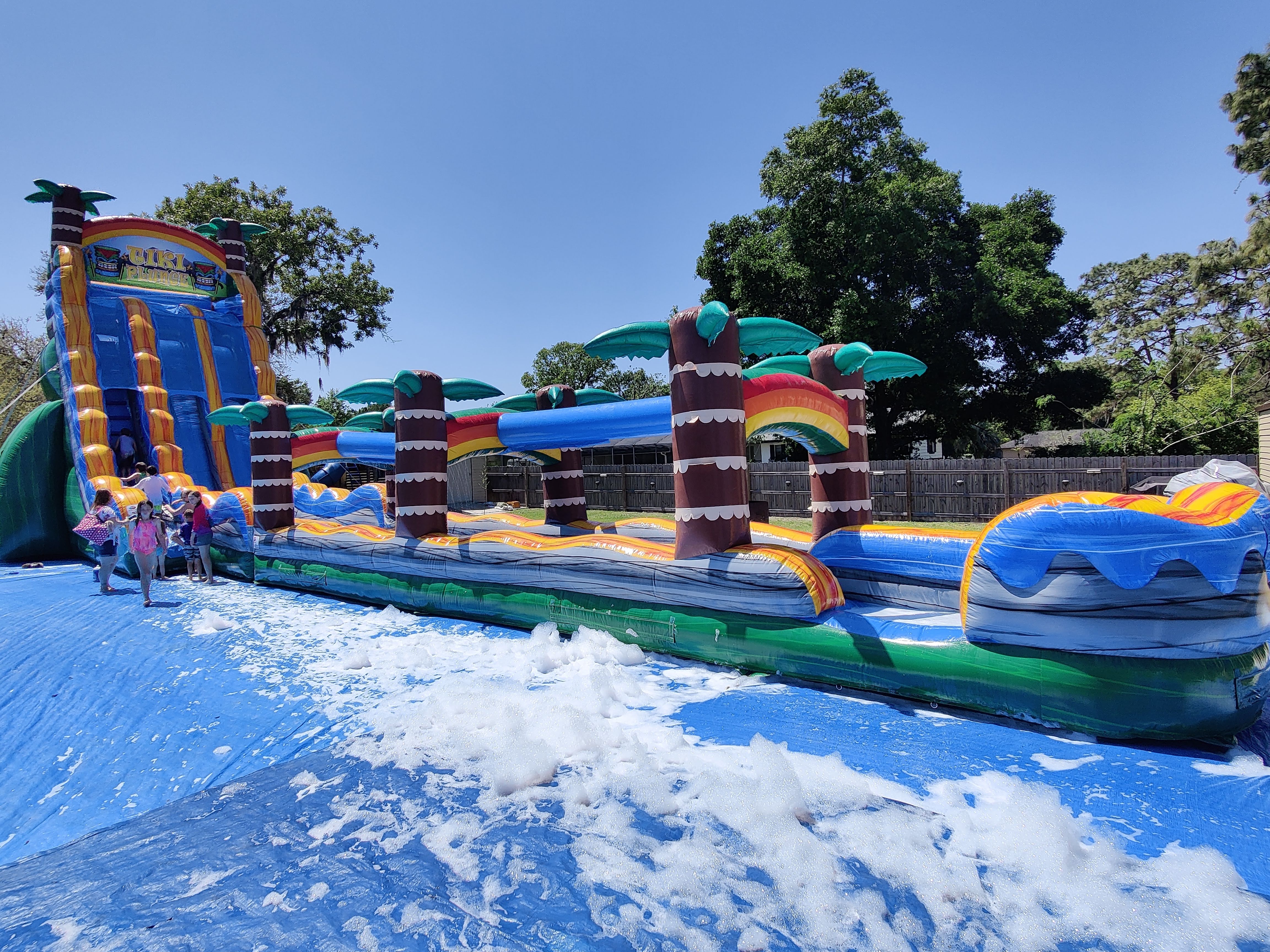 27 Foot Tall Aloha Water Slide With Slip n Slide - Destination Events