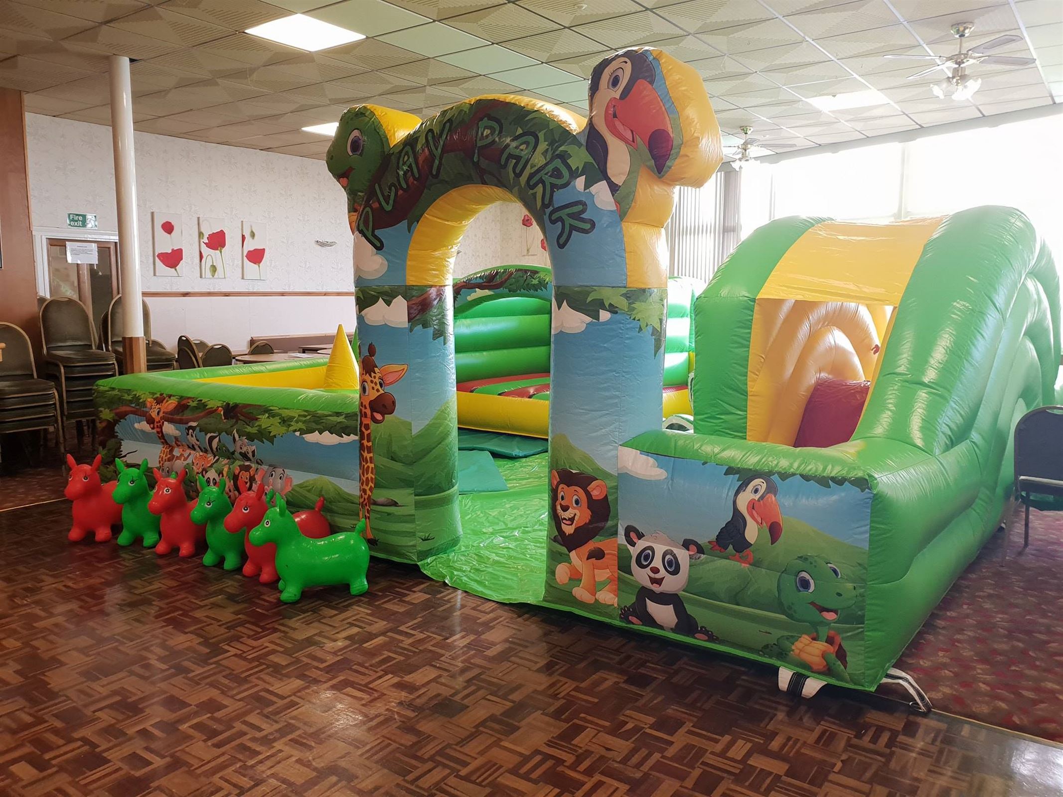 inflatable play park