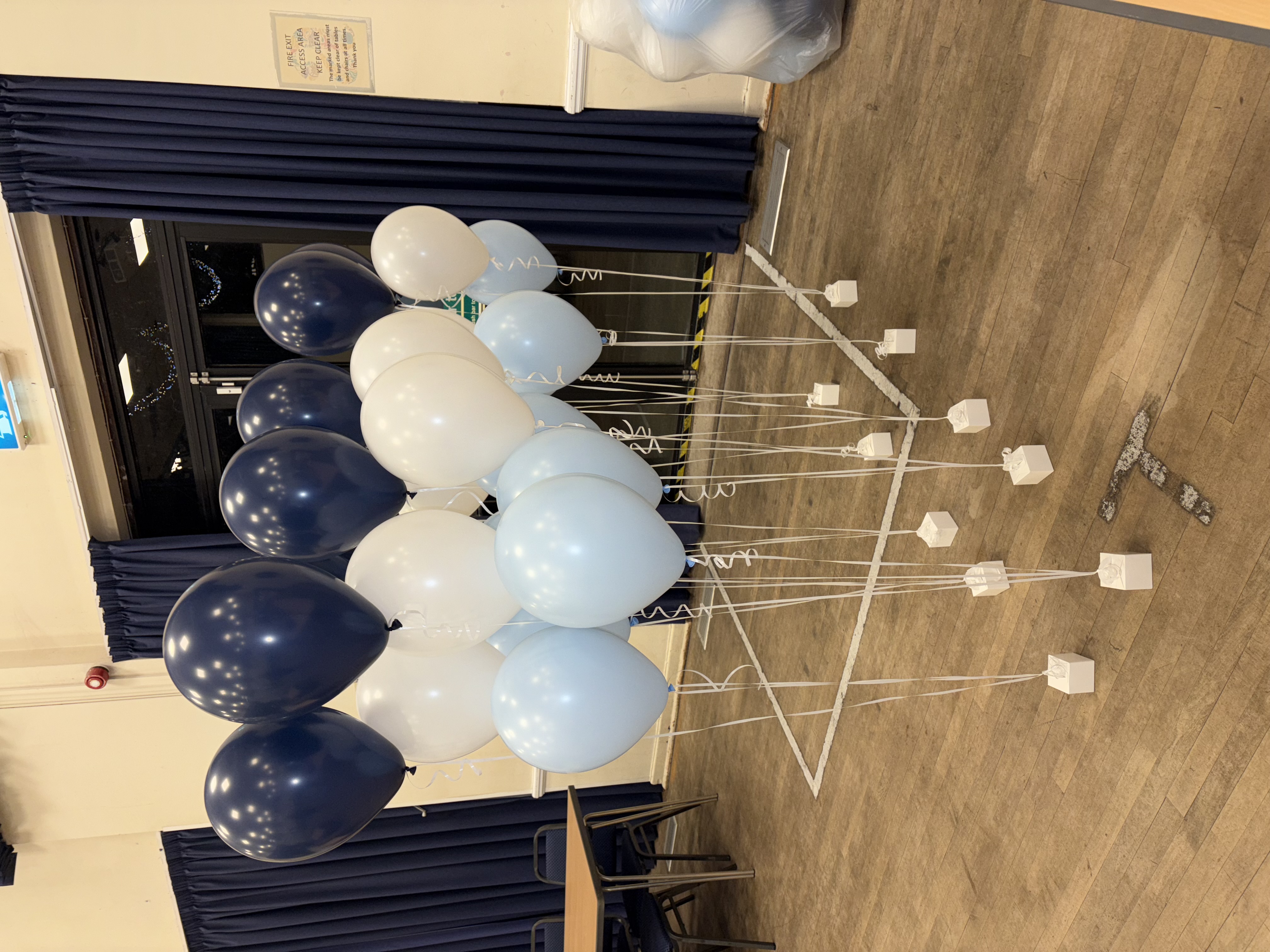 Helium Latex Bouquet (Basic Base) x 10 Sets - Hire, Balloon Displays ...