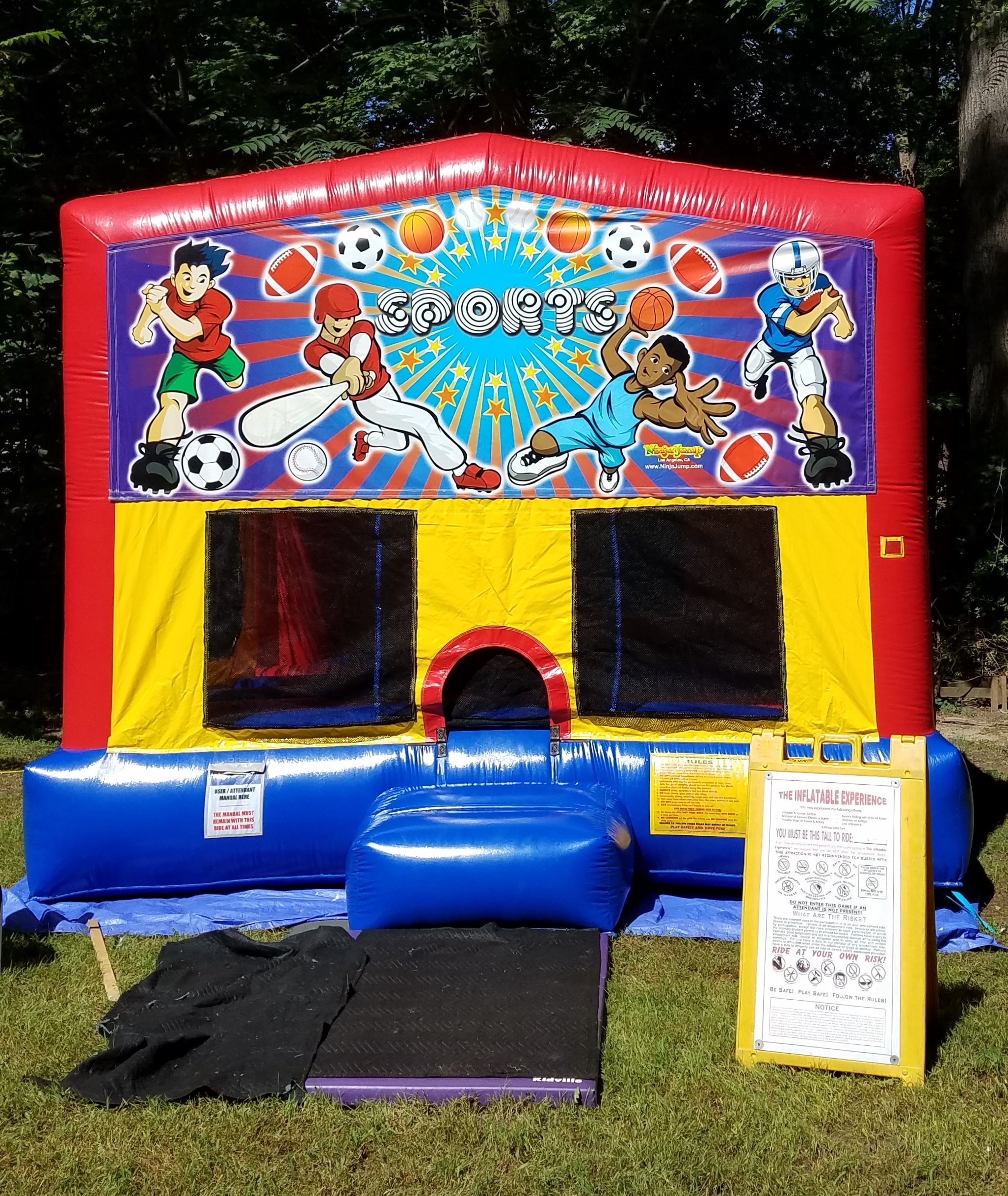 Modular Paw Patrol Bounce house rental in Bergen County New Jersey