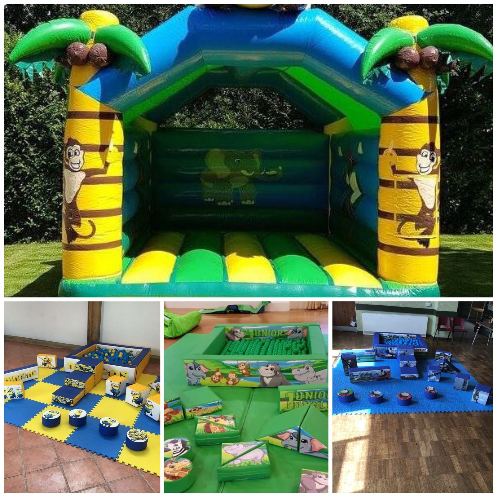 Bouncy Castle & Themed Soft Play Bundle 5 - Bouncy Castle Hire in ...