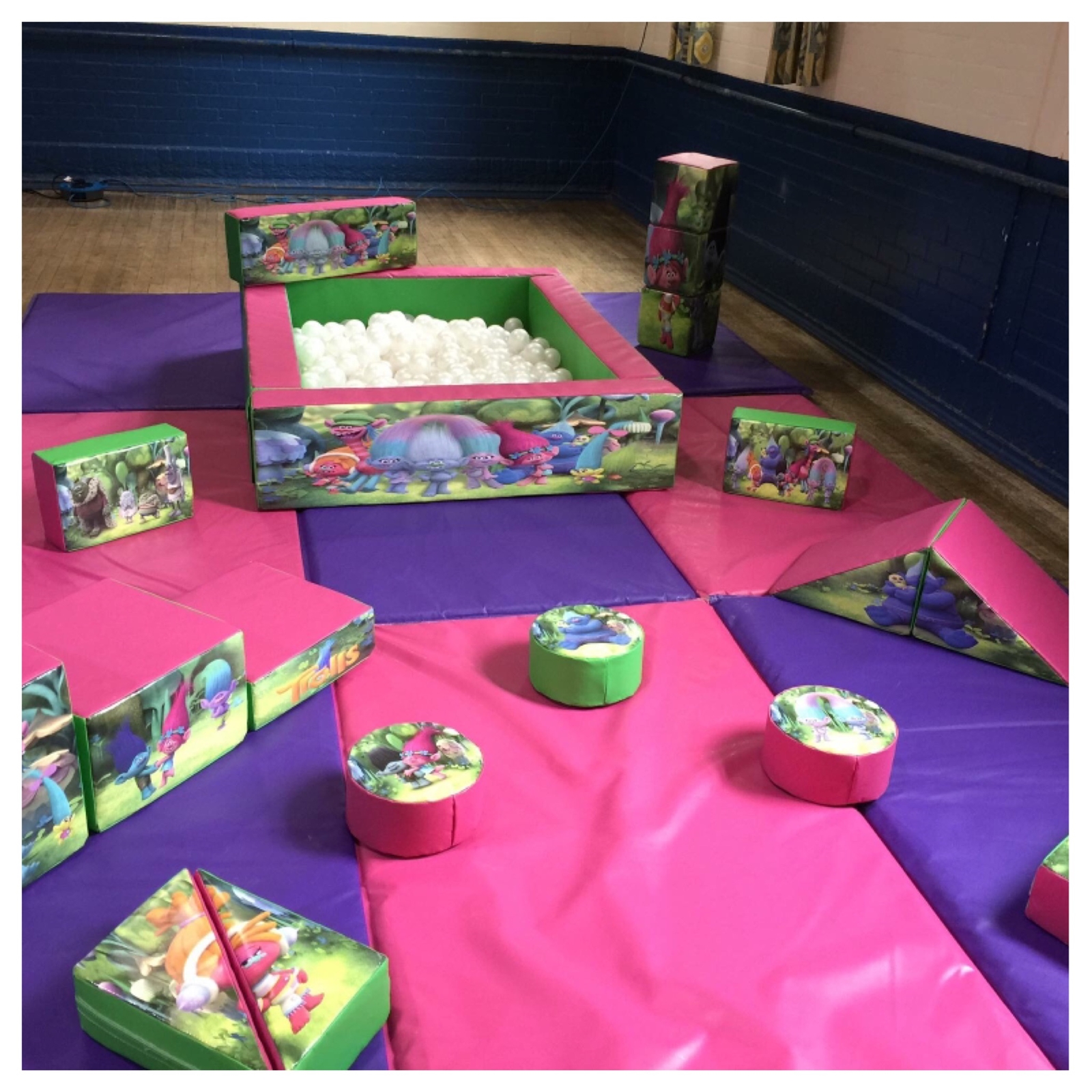 Trolls Soft Play & Ball Pit Bouncy Castle Hire in Aylesbury