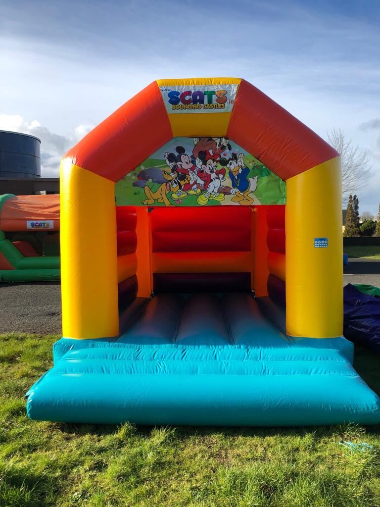 bouncy castle size