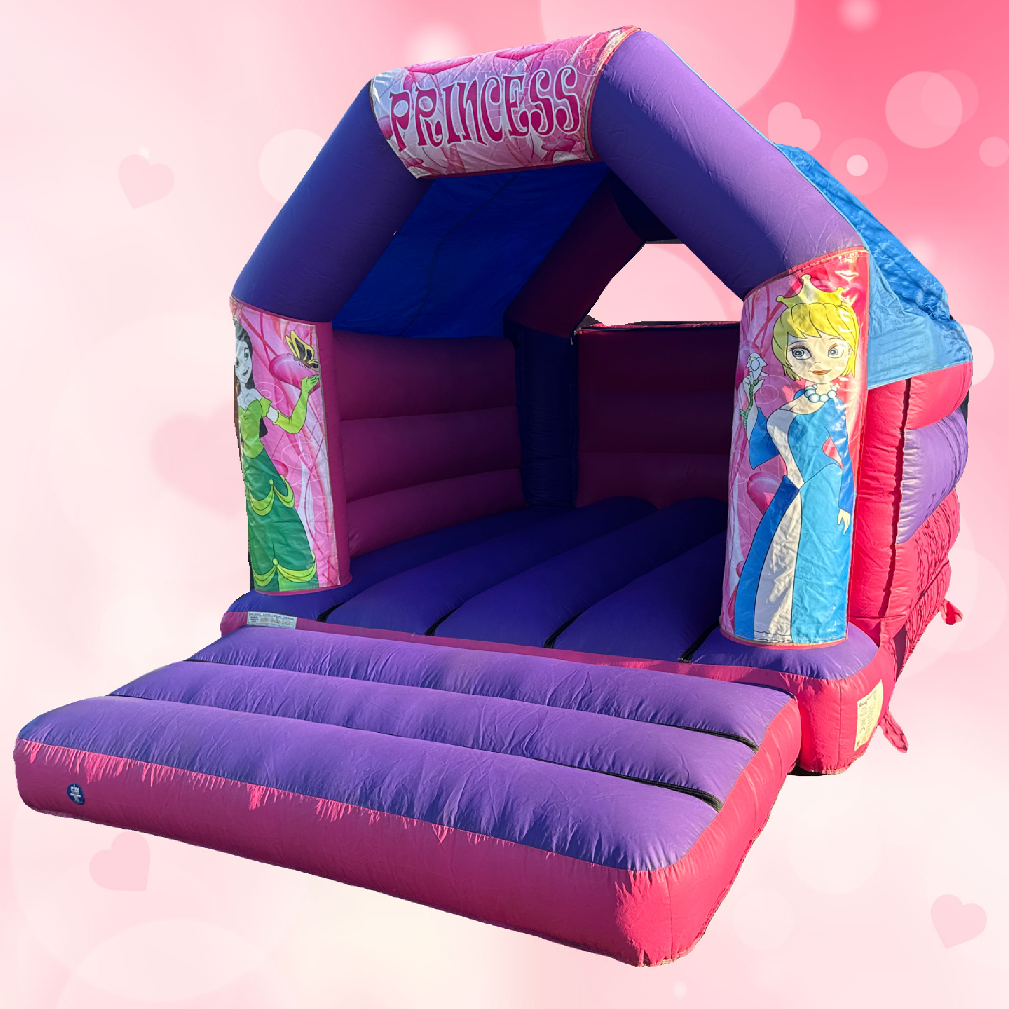 Princess Crown 12ft X 15ft Bouncy Castle - bouncy castle hire Birmingham