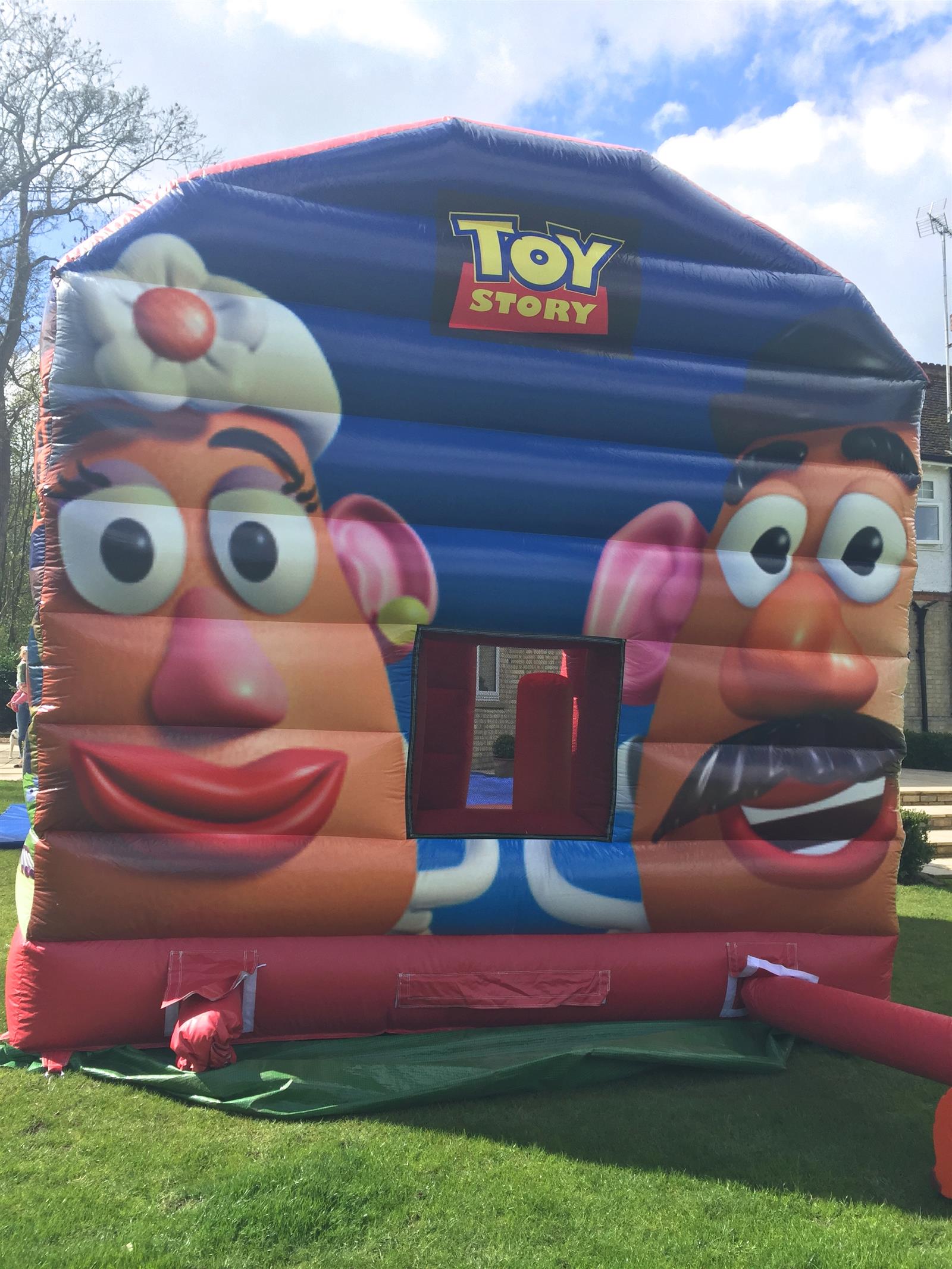 Bounce & slide Toy Story castle Best Bouncy Castle Hire service in Newmarket, Suffolk