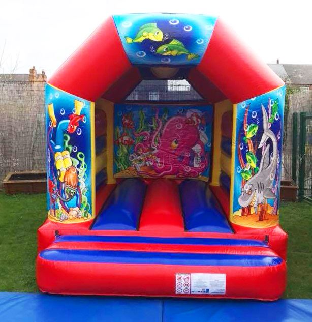 small bouncy castles