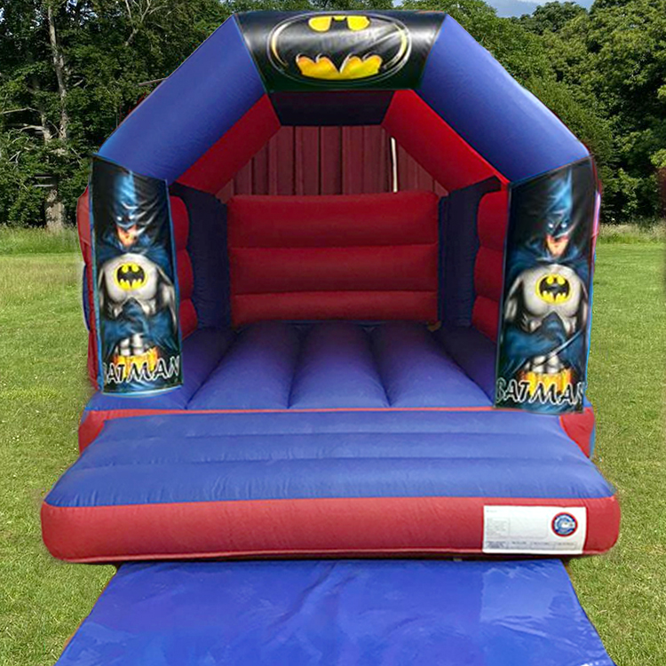 Batman Blue + Red Bouncy Castle - Inflatable, Bouncy Castle ...