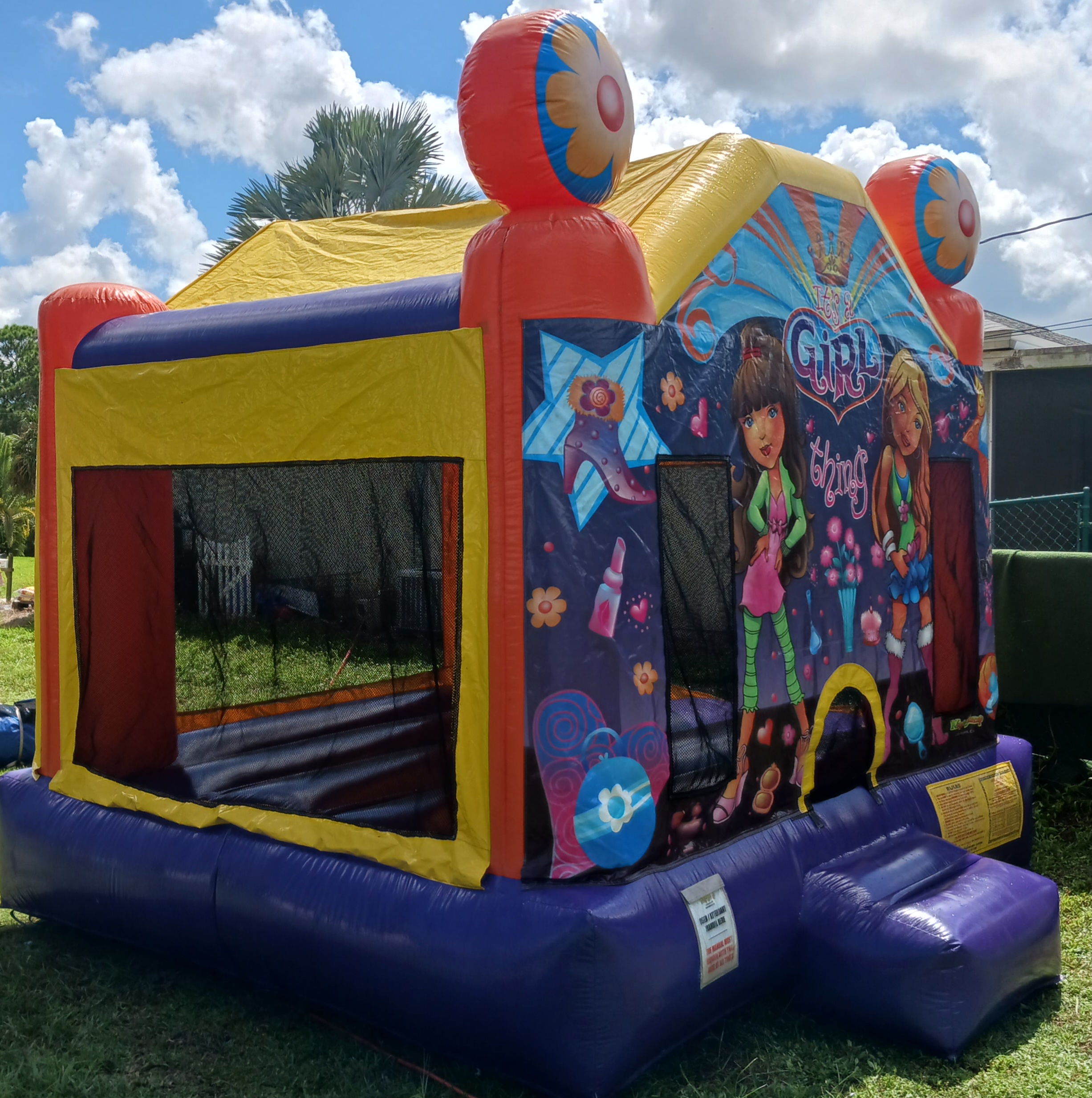 Sebastian Inflatable It's a Girl Thing bounce house - Inflatable rentals in FL | Sebastian ...
