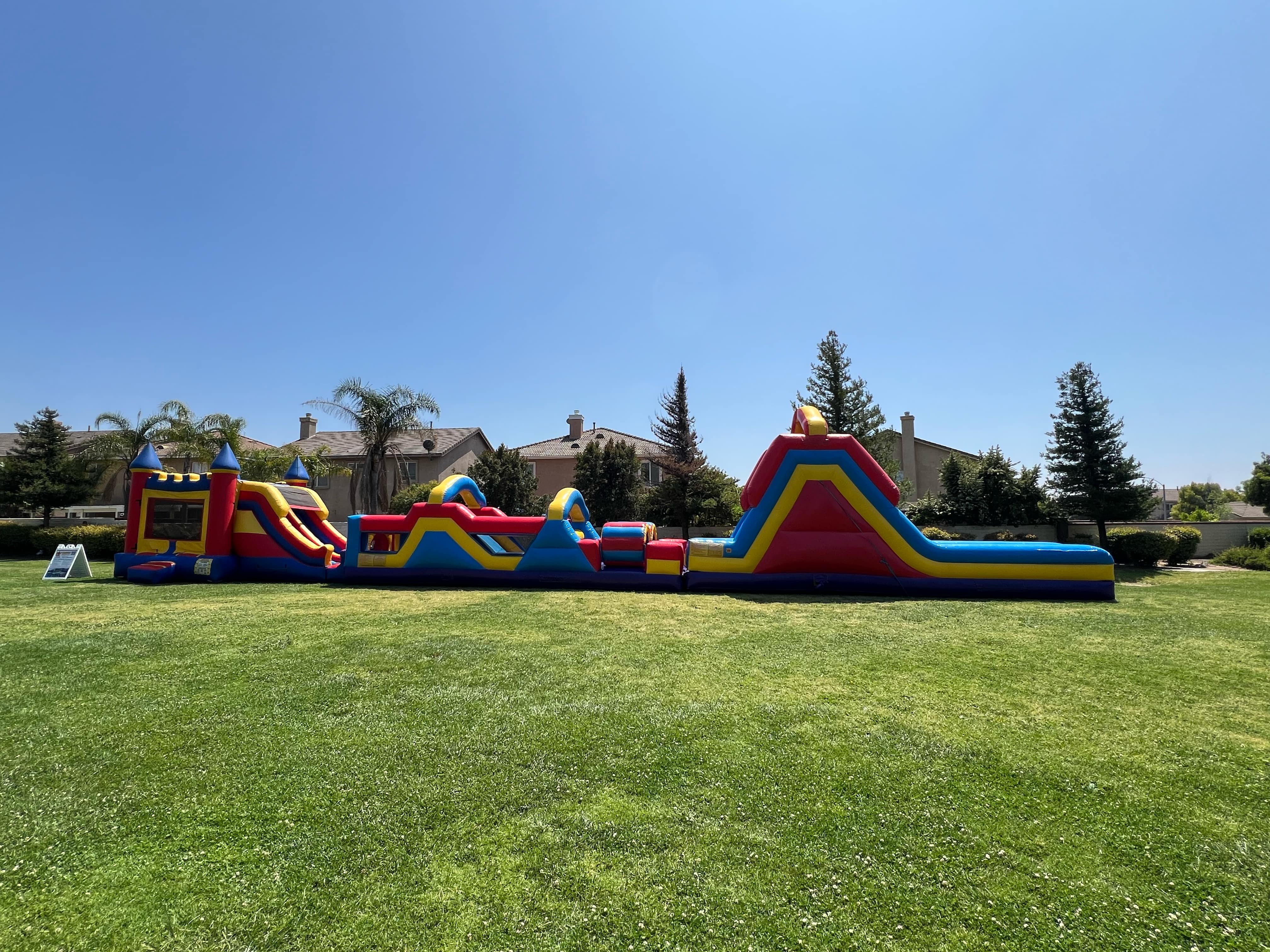Ultimate Goliath 105ft Obstacle Course Jumper Rental | Moreno Valley