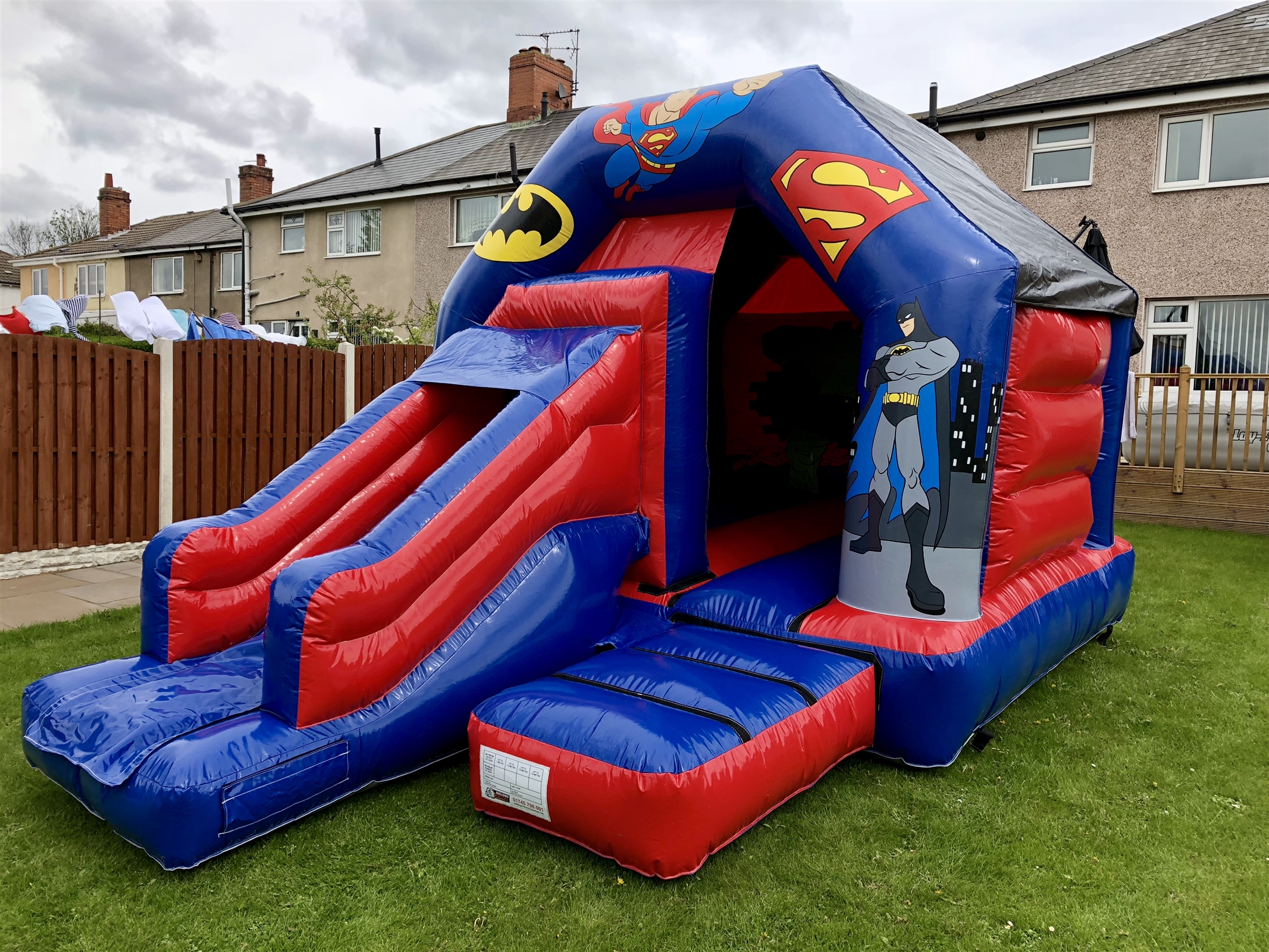 backyard heroes jumping castle