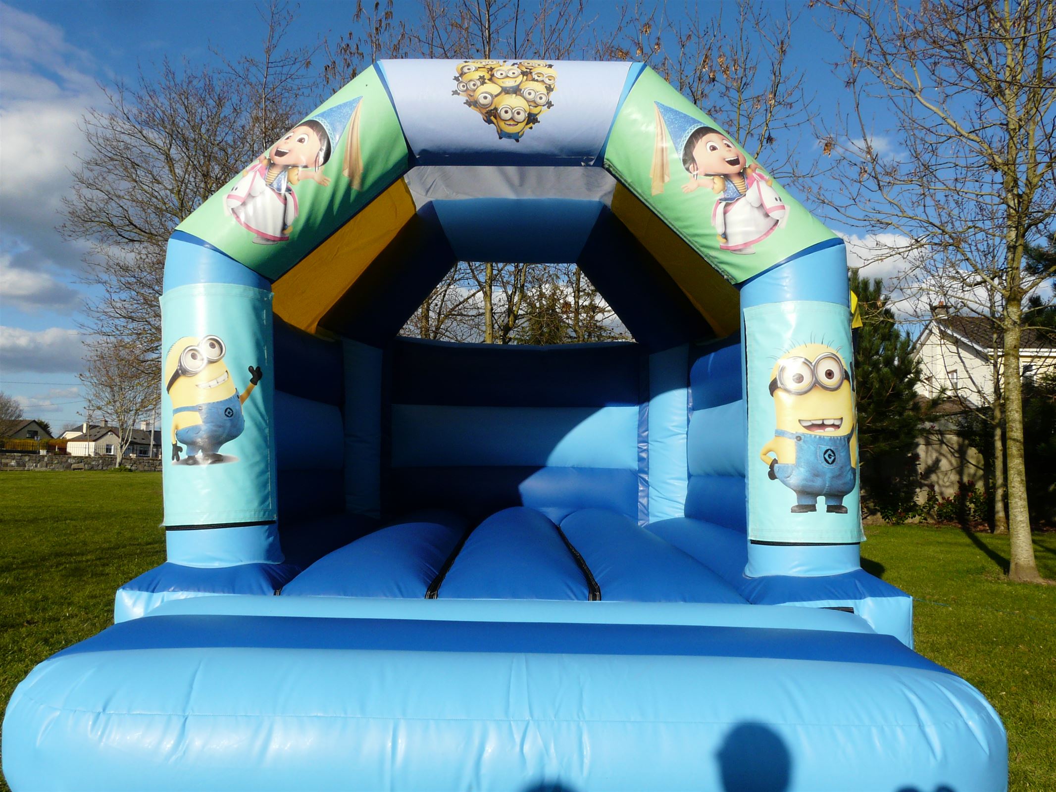 bouncy castle size