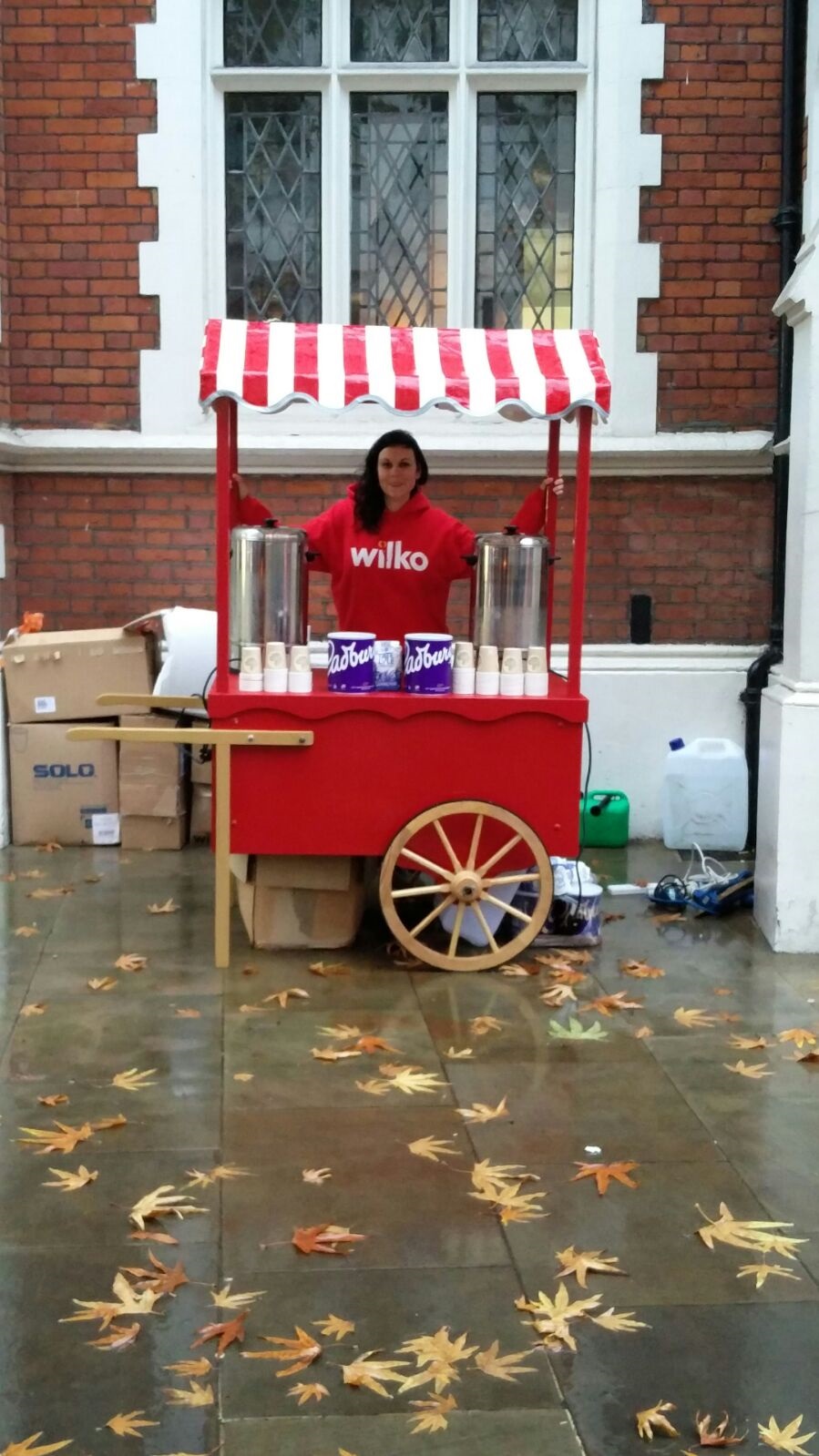 Hot Chocolate Stand Hire,Christmas Hot Chocolate Cart Hire,London,UK