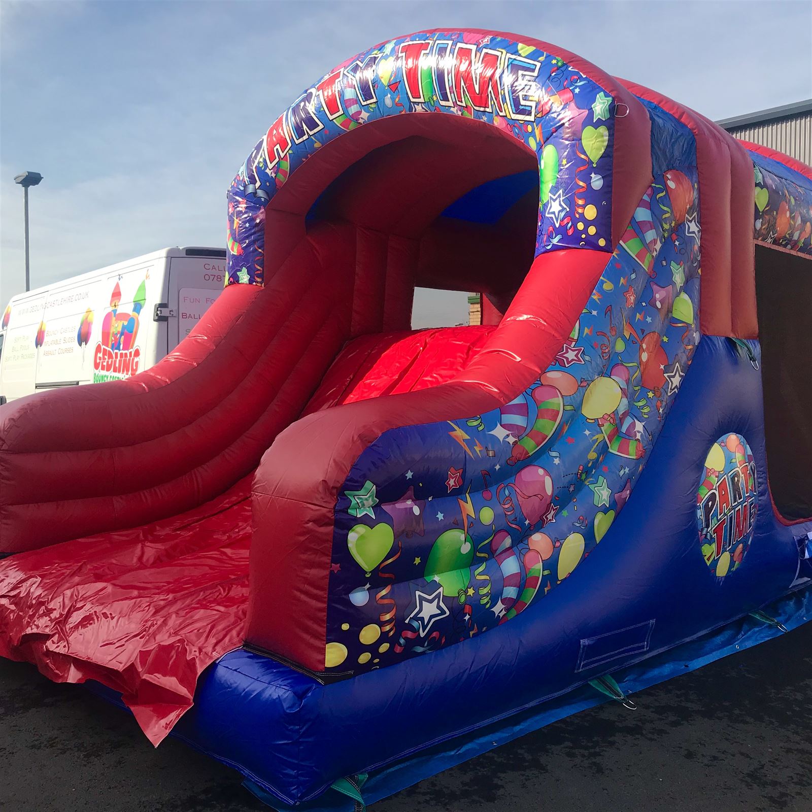 bouncy castle play park