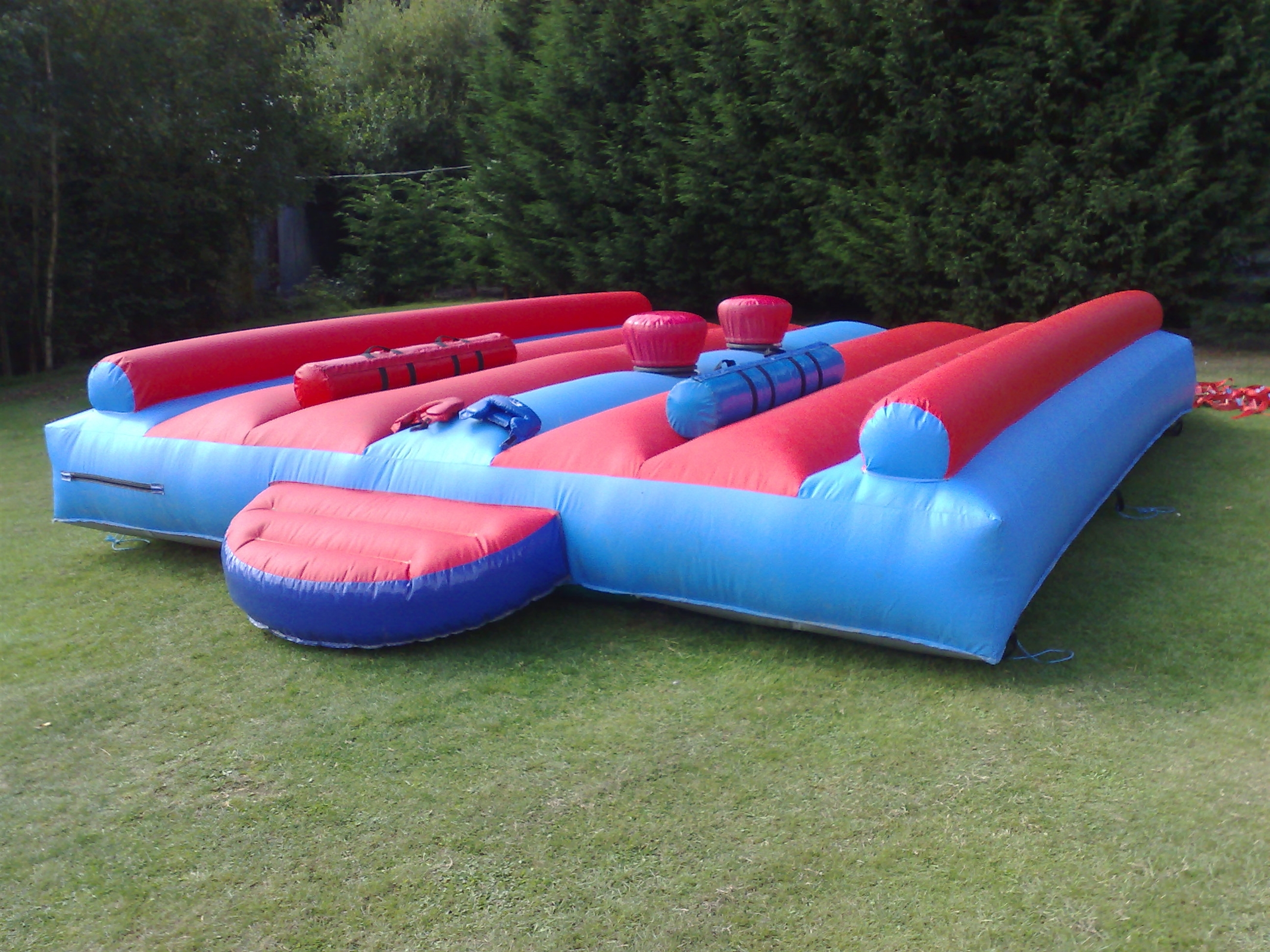 inflatable gladiator