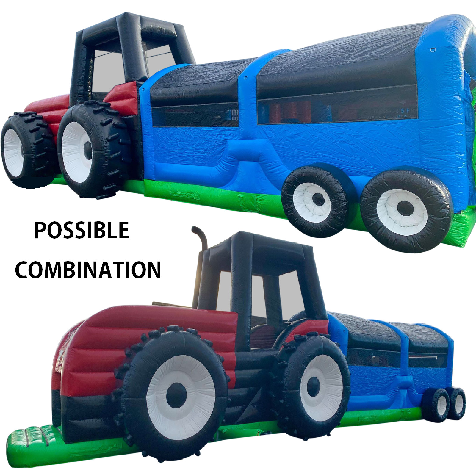 BBOL051H 22x11x14.8ft Build Your Own Giant Obstacle Extension