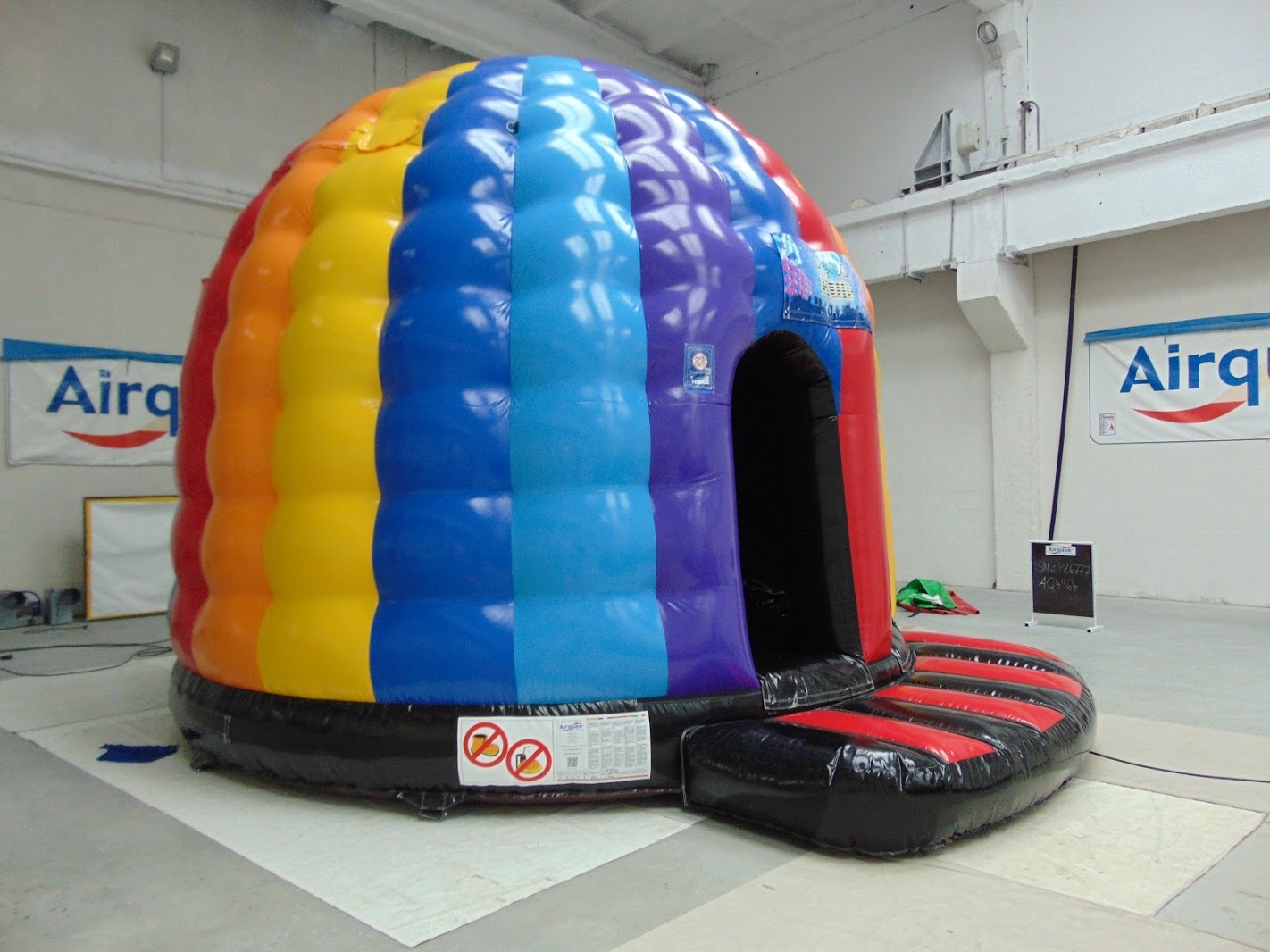 16ftx20ft Disco Dome With Internal Slide - Best Bouncy Castle Hire ...