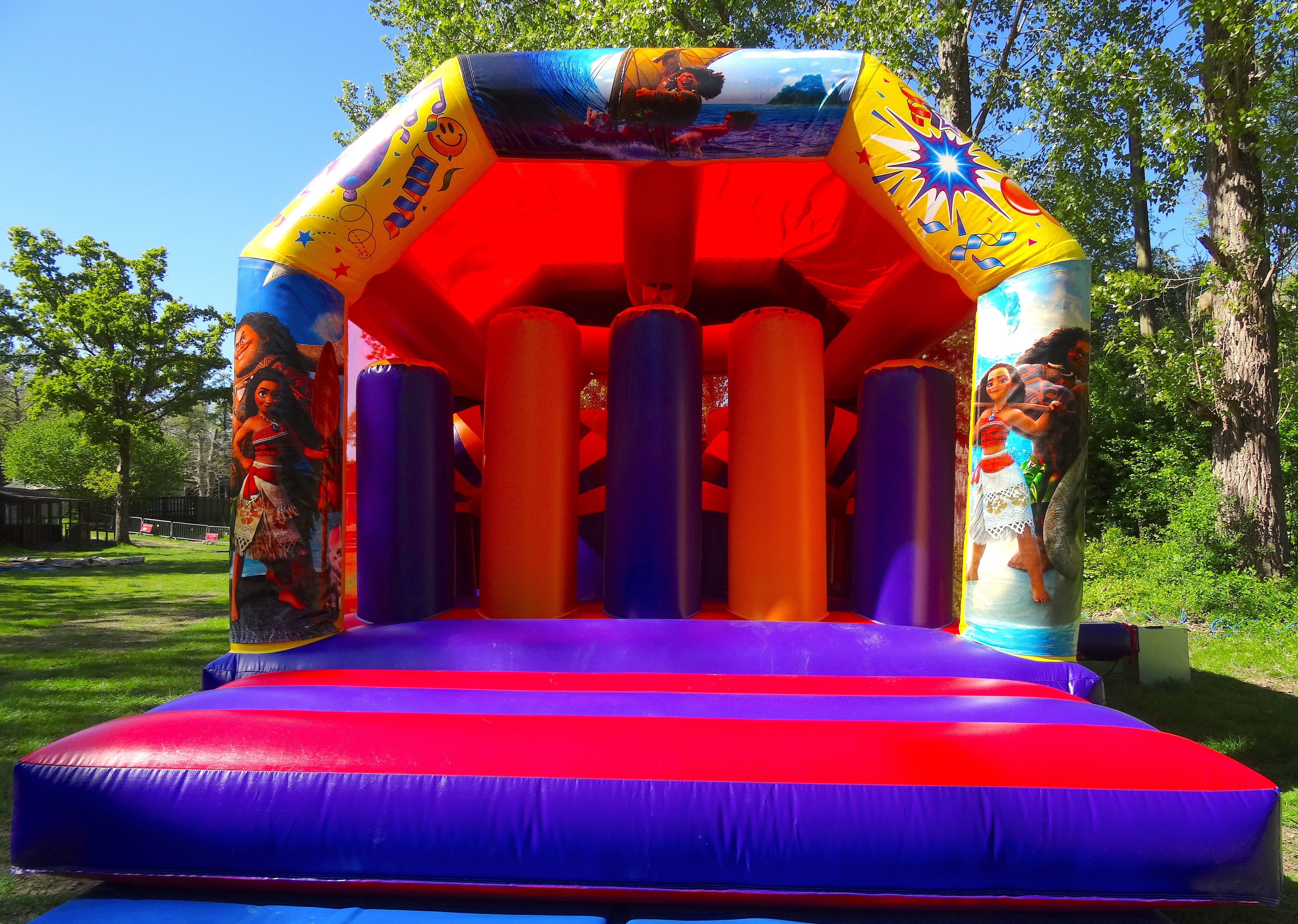 Moana Obstacle Disco Bouncy Castle Hire In Bromley Croydon South East London South West London
