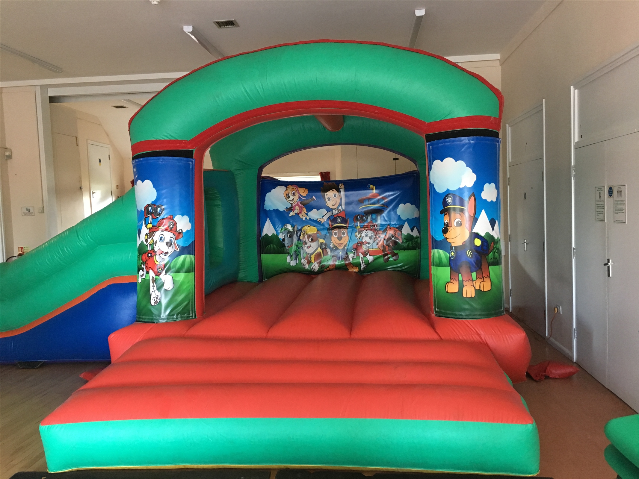 paw patrol bouncy castle