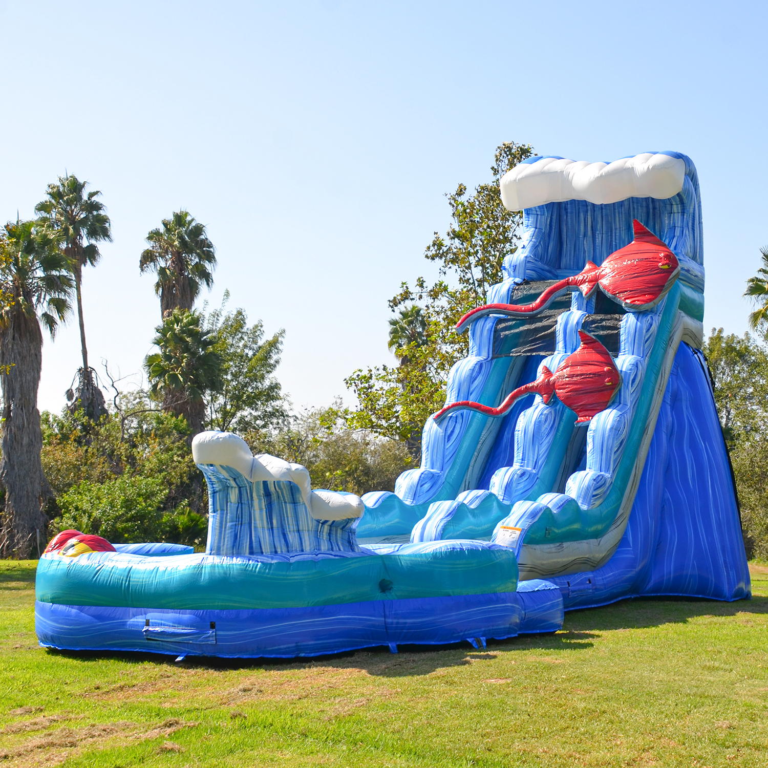 Splash Attack Inflatable Stingray Attack - Bounce House Rentals in CSRA and nearby areas | Britt ...
