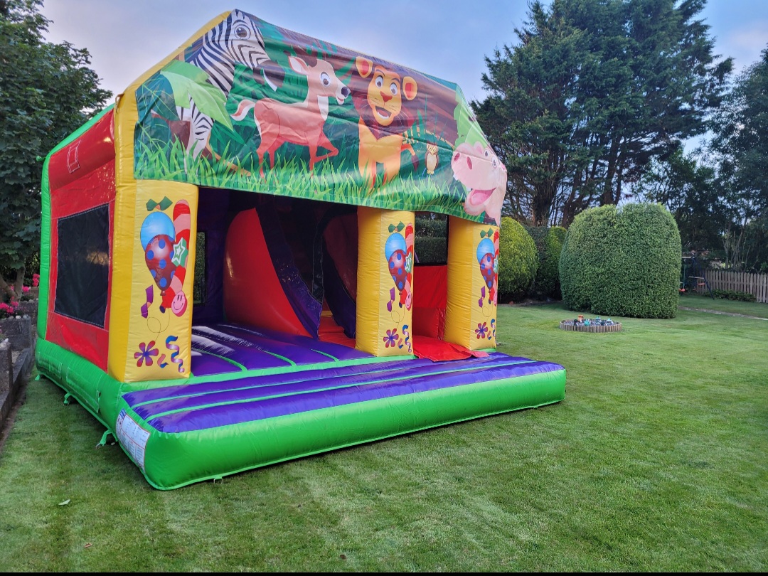 Jungle Combo Bouncy Castle - Hire in Co. Sligo, South Co. Donegal ...