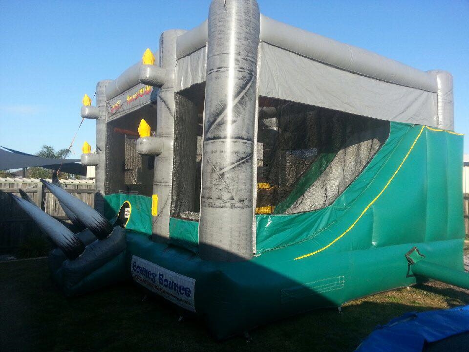 jurassic world bouncy castle