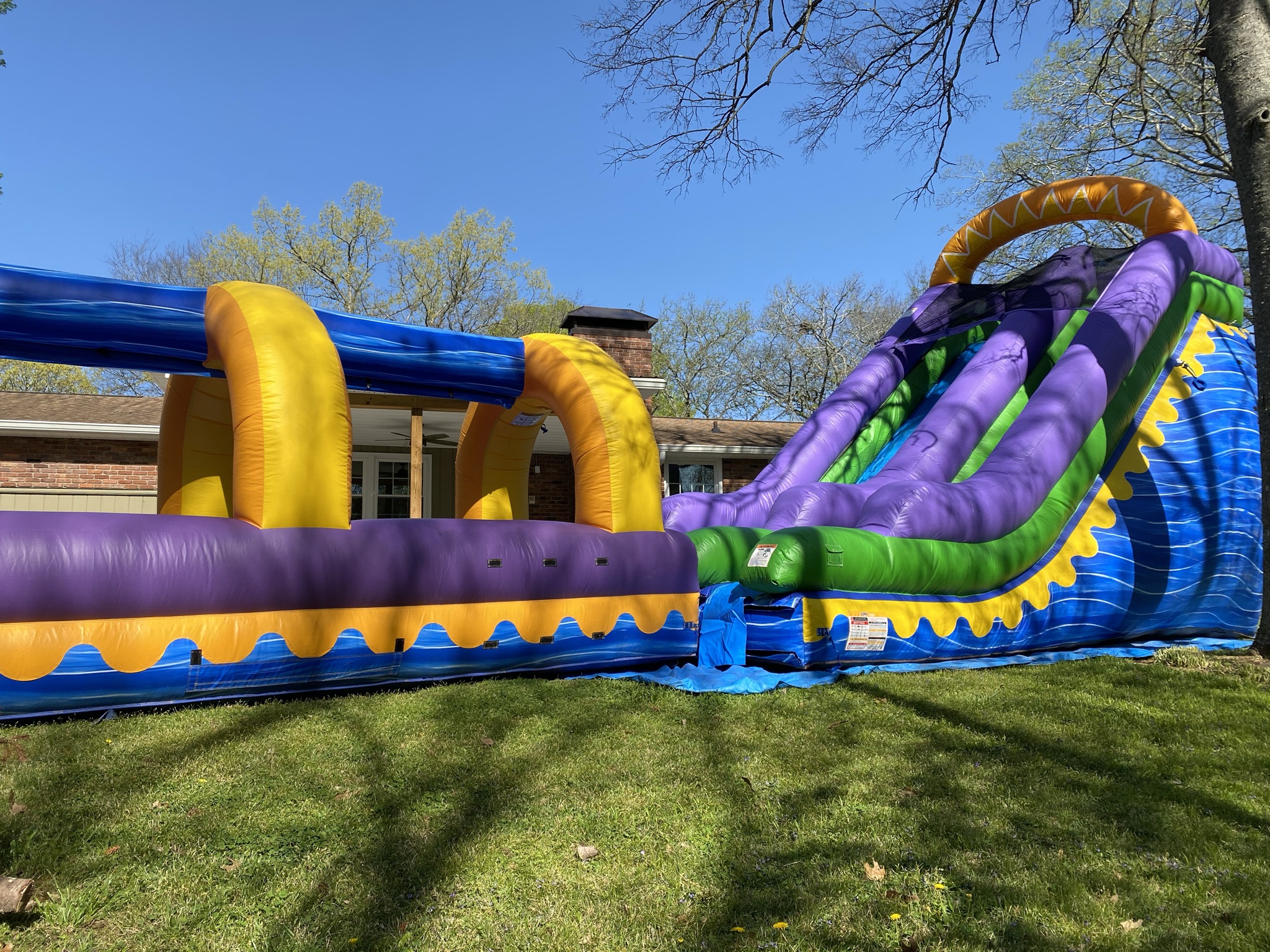 bounce houses water slides rental