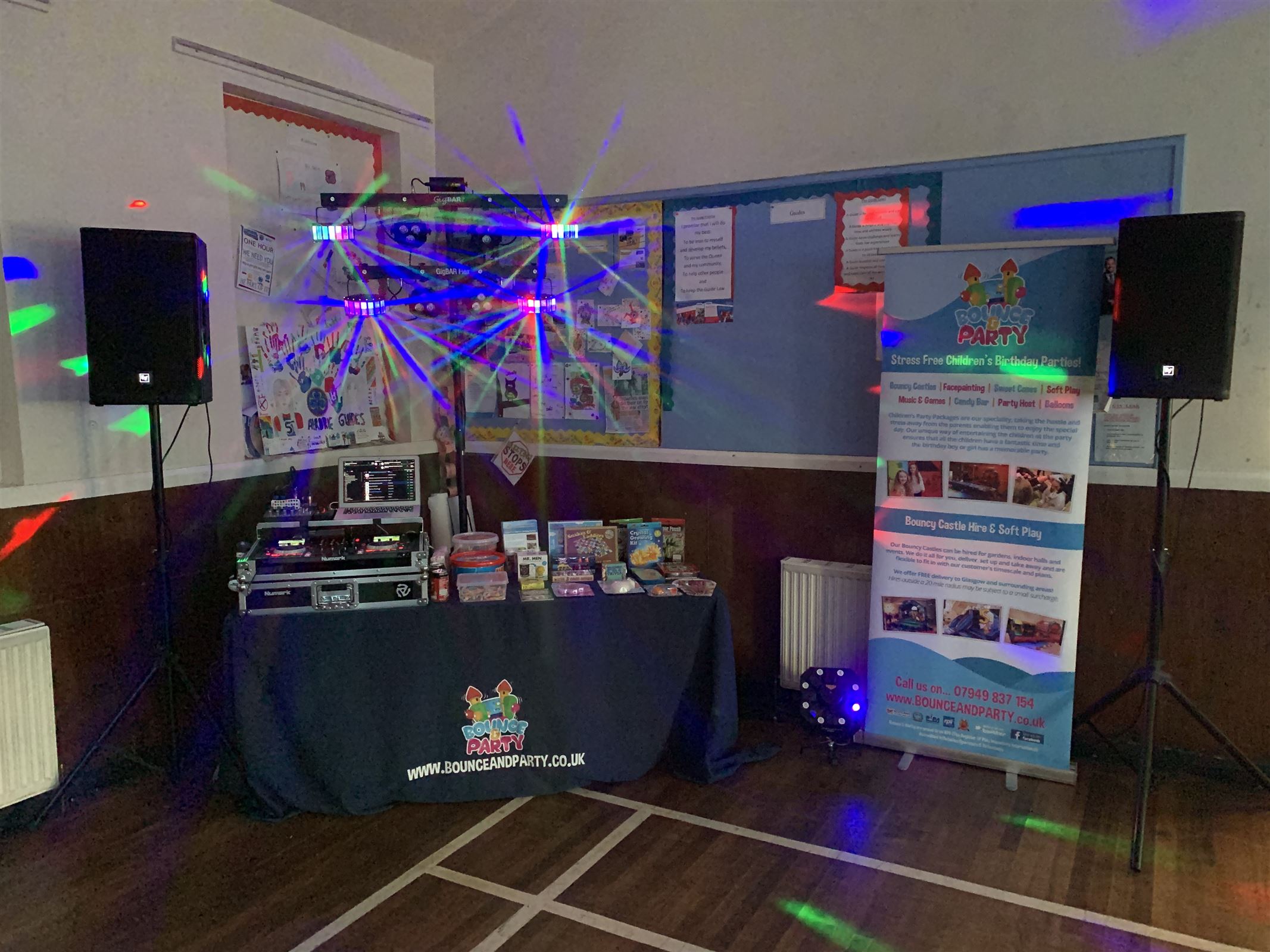 Bronze Communion Party Package Bouncy Castles, Magic Shows & Children