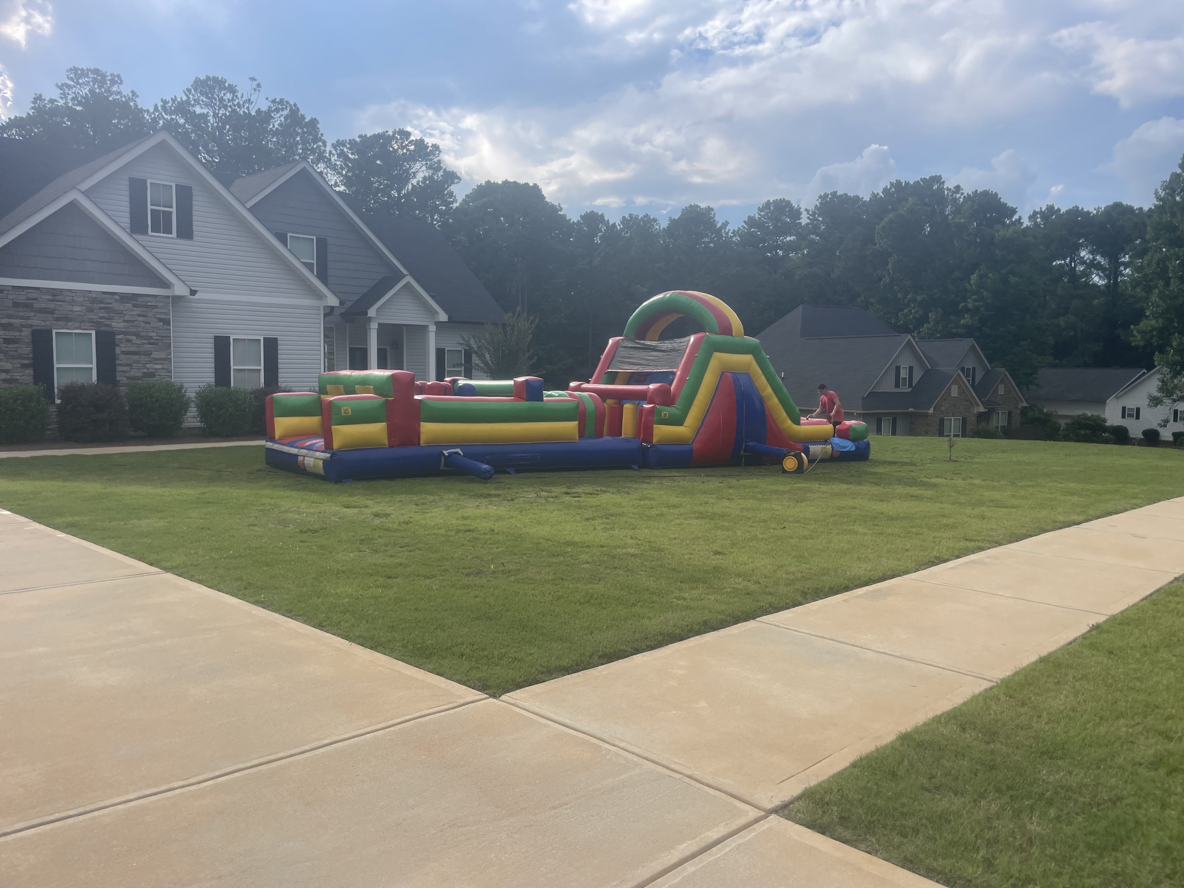 Obstacle Courses - Bounce House Rental in Ga | The Inflatable Farm