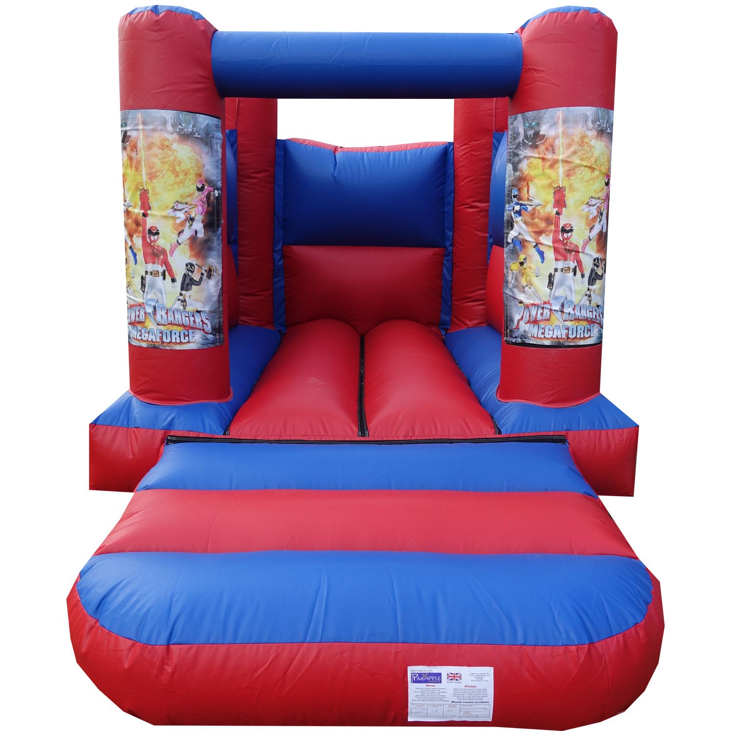 power ranger bouncy castle